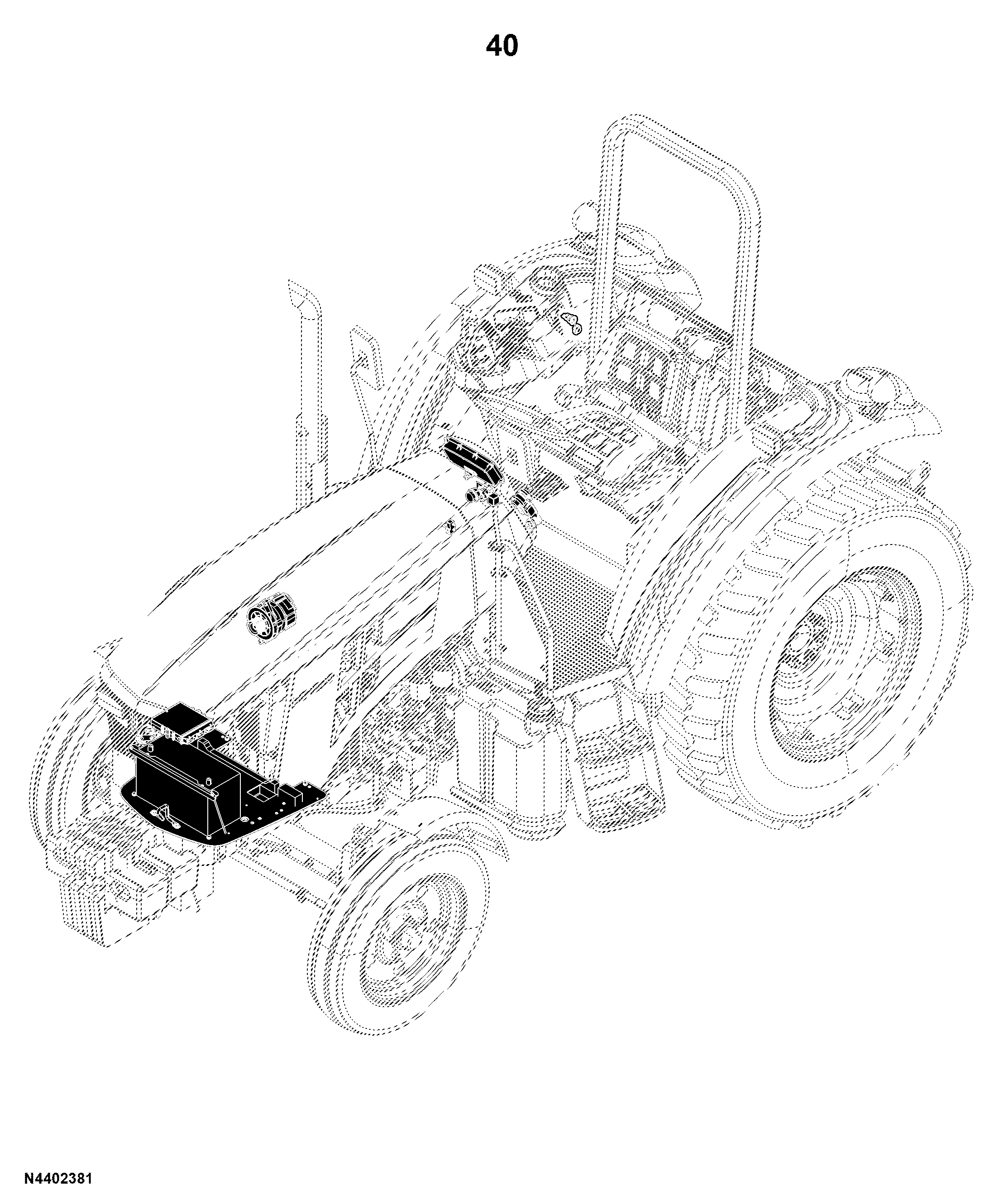 5E-1200 Tractor (PIN: 1N41200EXLA000001- )(China Edition)