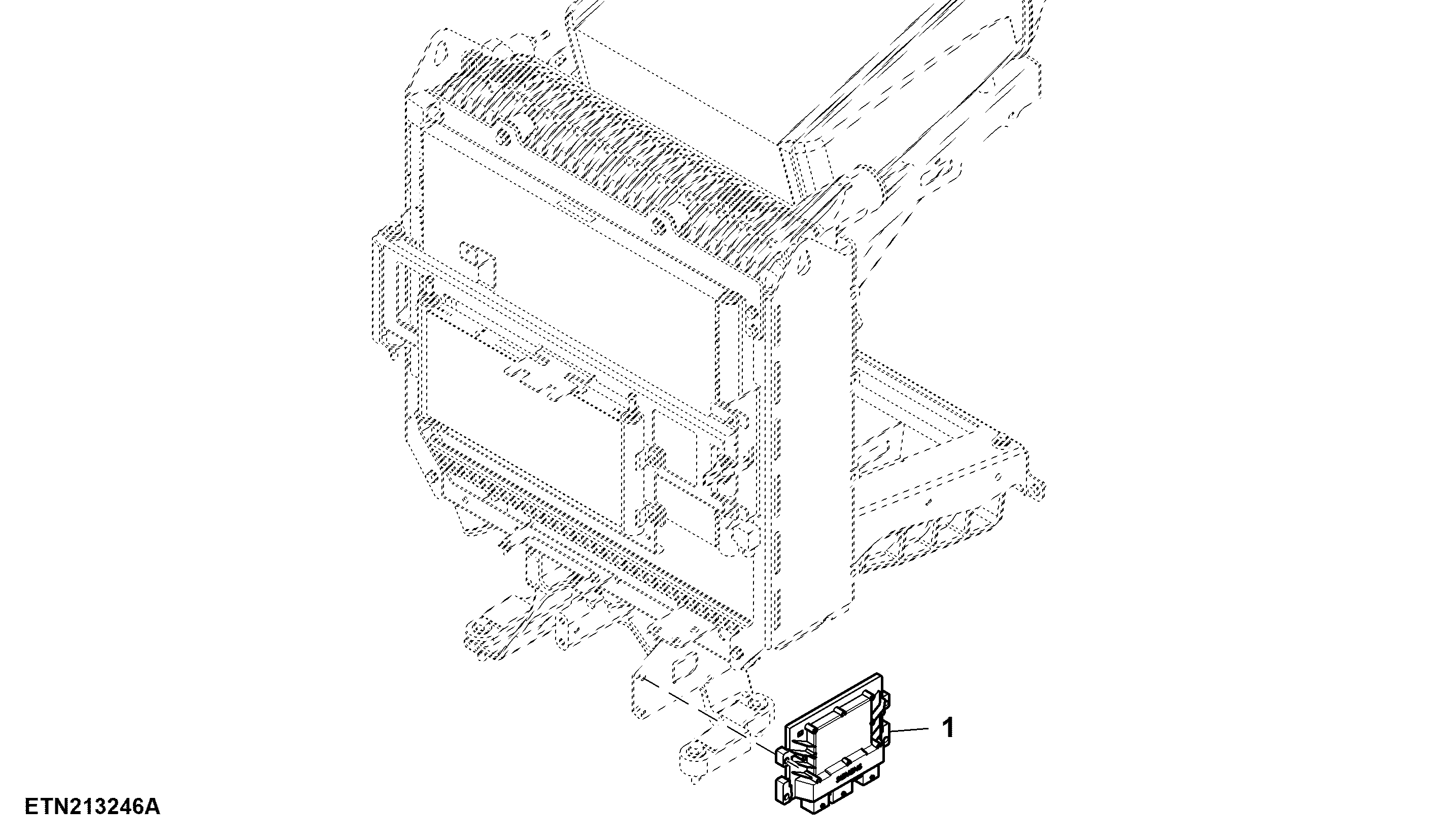 Front Controller, W/ Front PTO, Mid SCV and Front Hitch W/ Dedicated Valve
