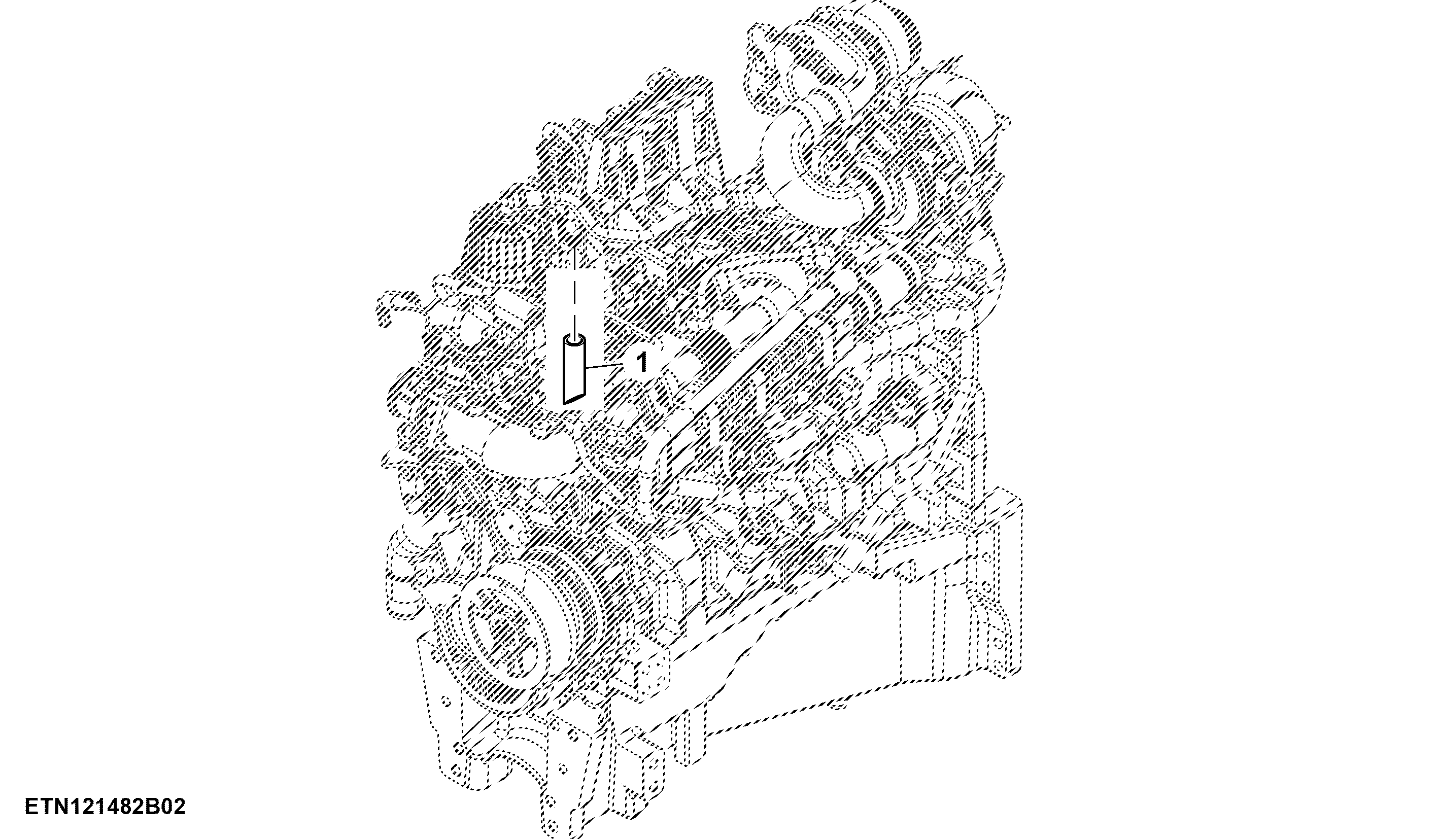 Breather, Engine Oil, FT4/ Stage 5 Engine ( - 927000)