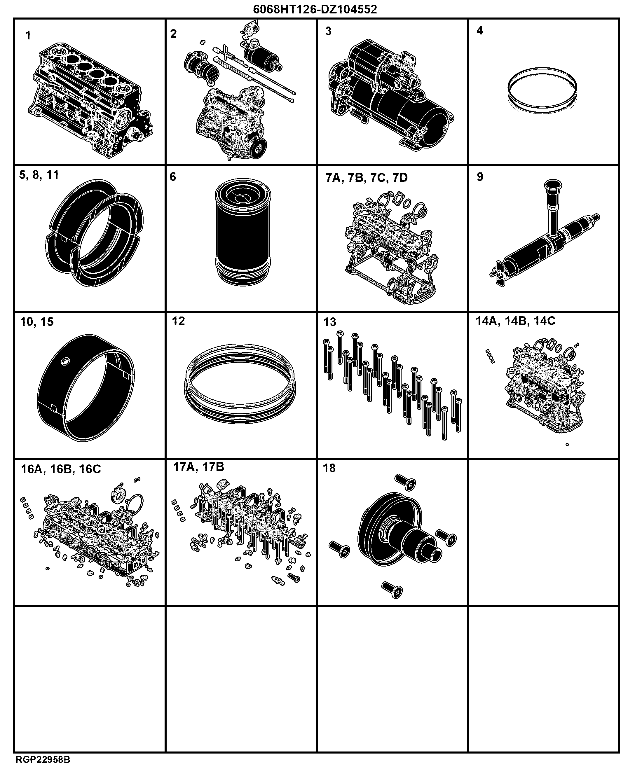 04B Engine 6068HT126-DZ104552
