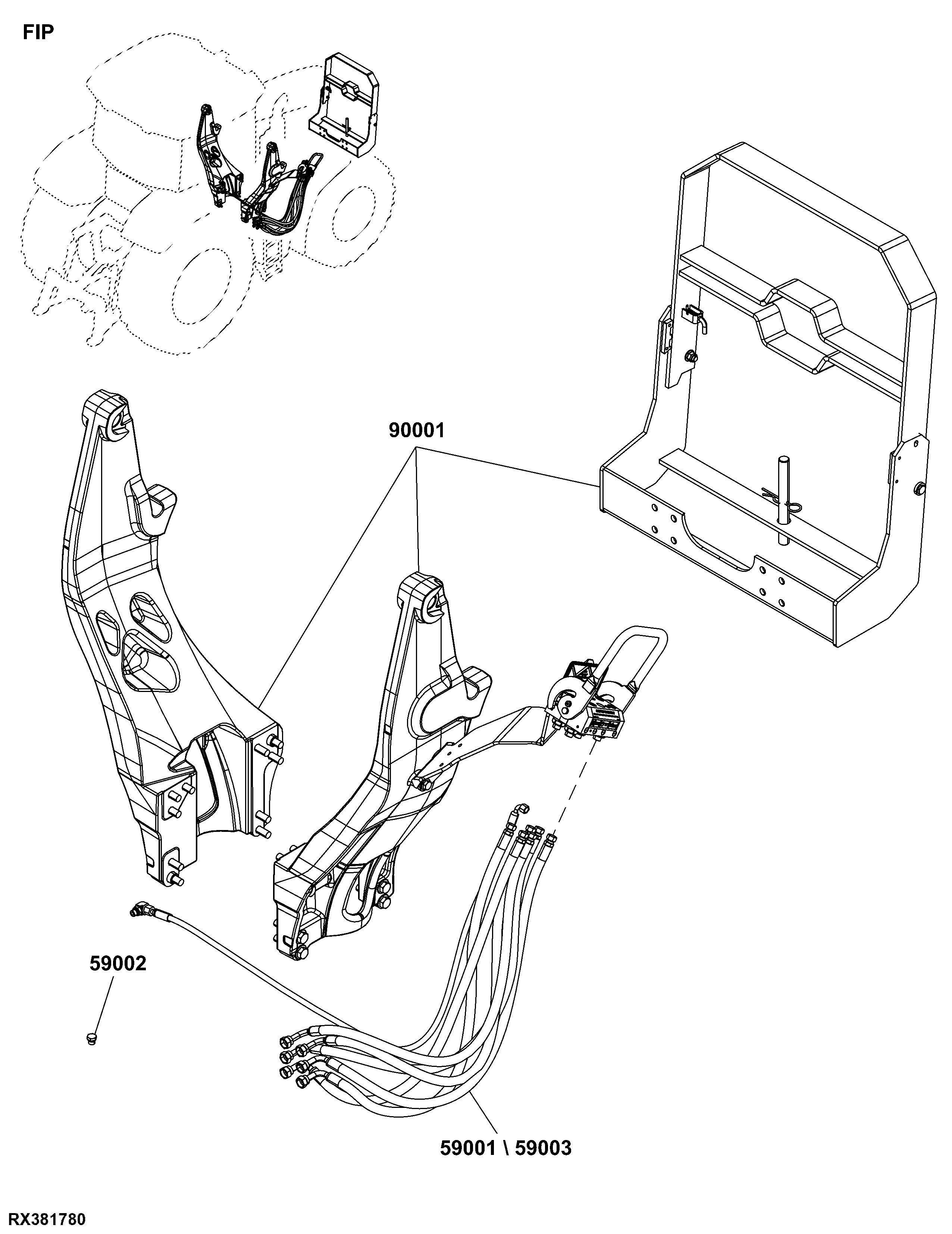 FIP Front Loader Components