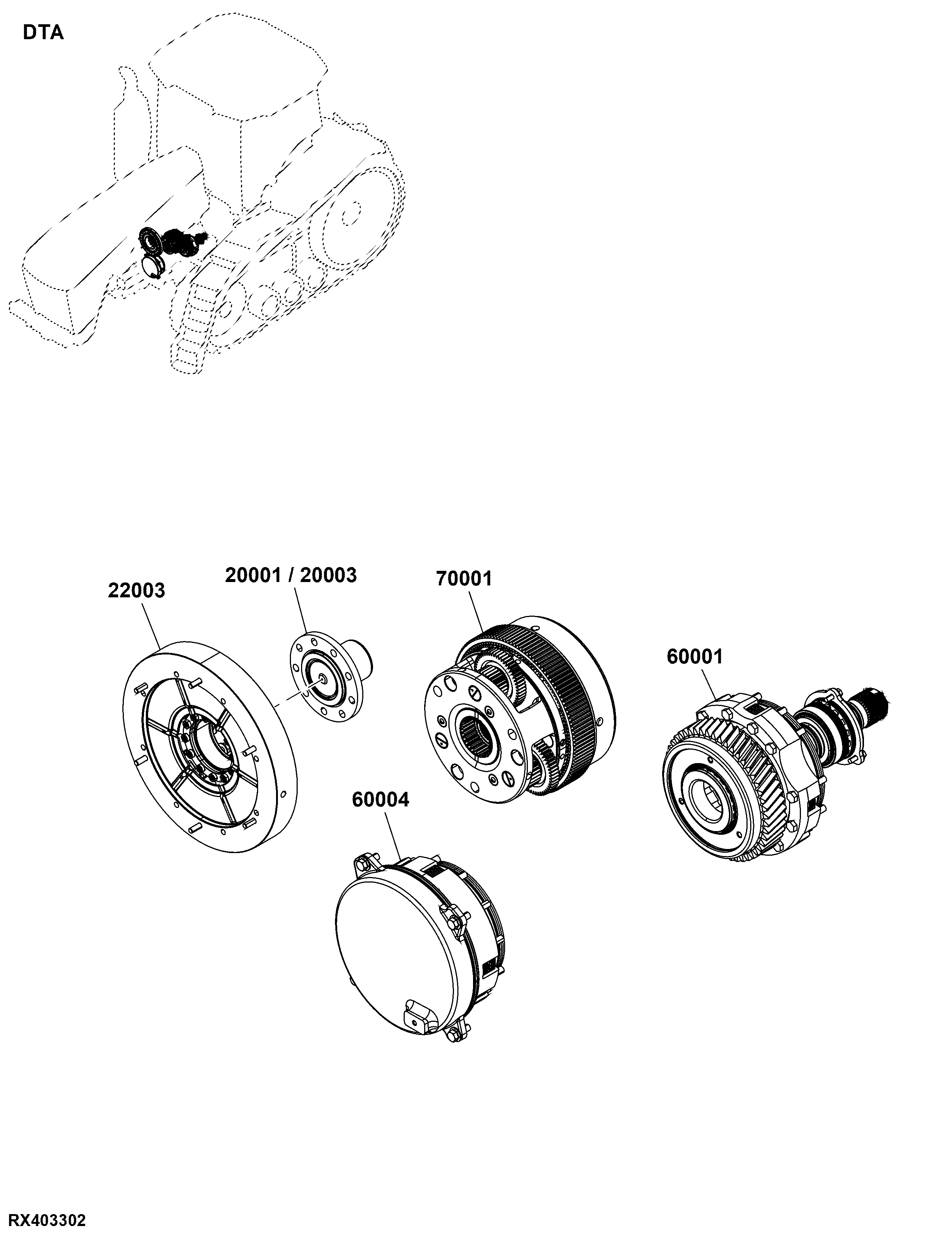 DTA Transmission Assembly