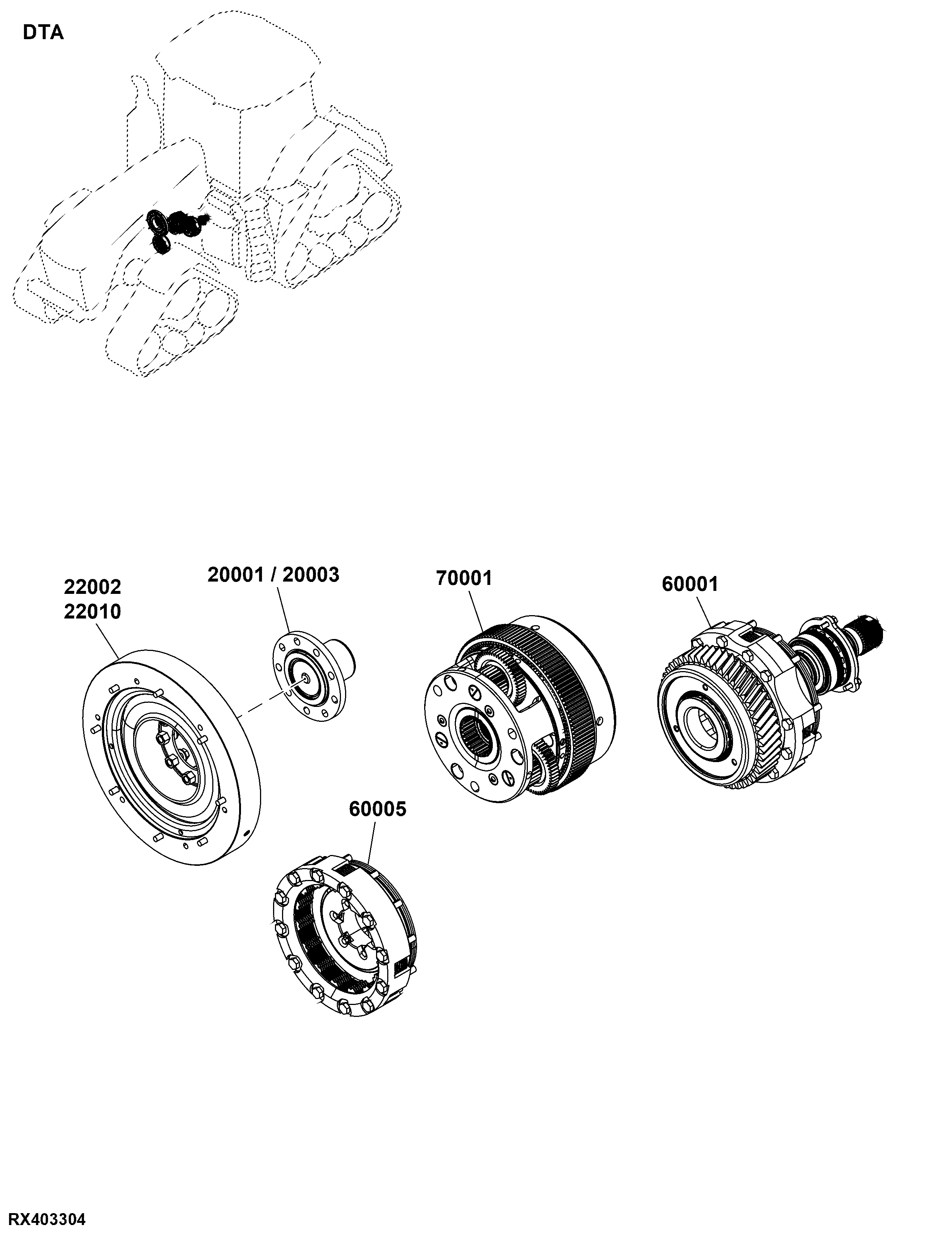 DTA Transmission Assembly