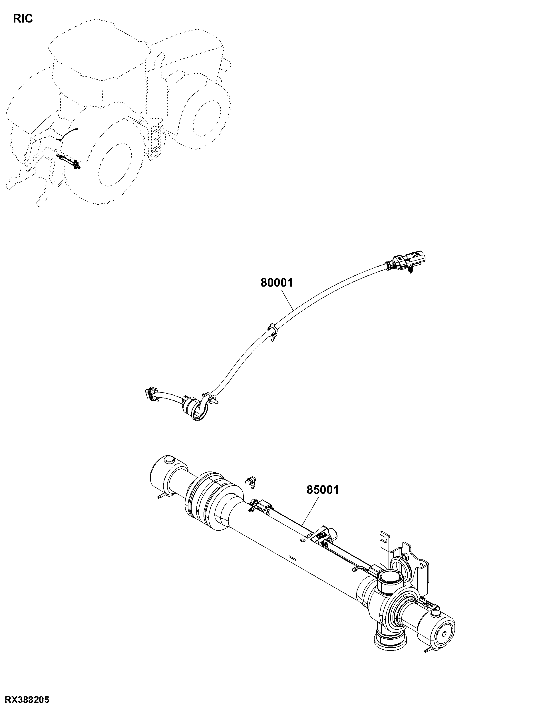 RIC Draft Control, Rear Hitch