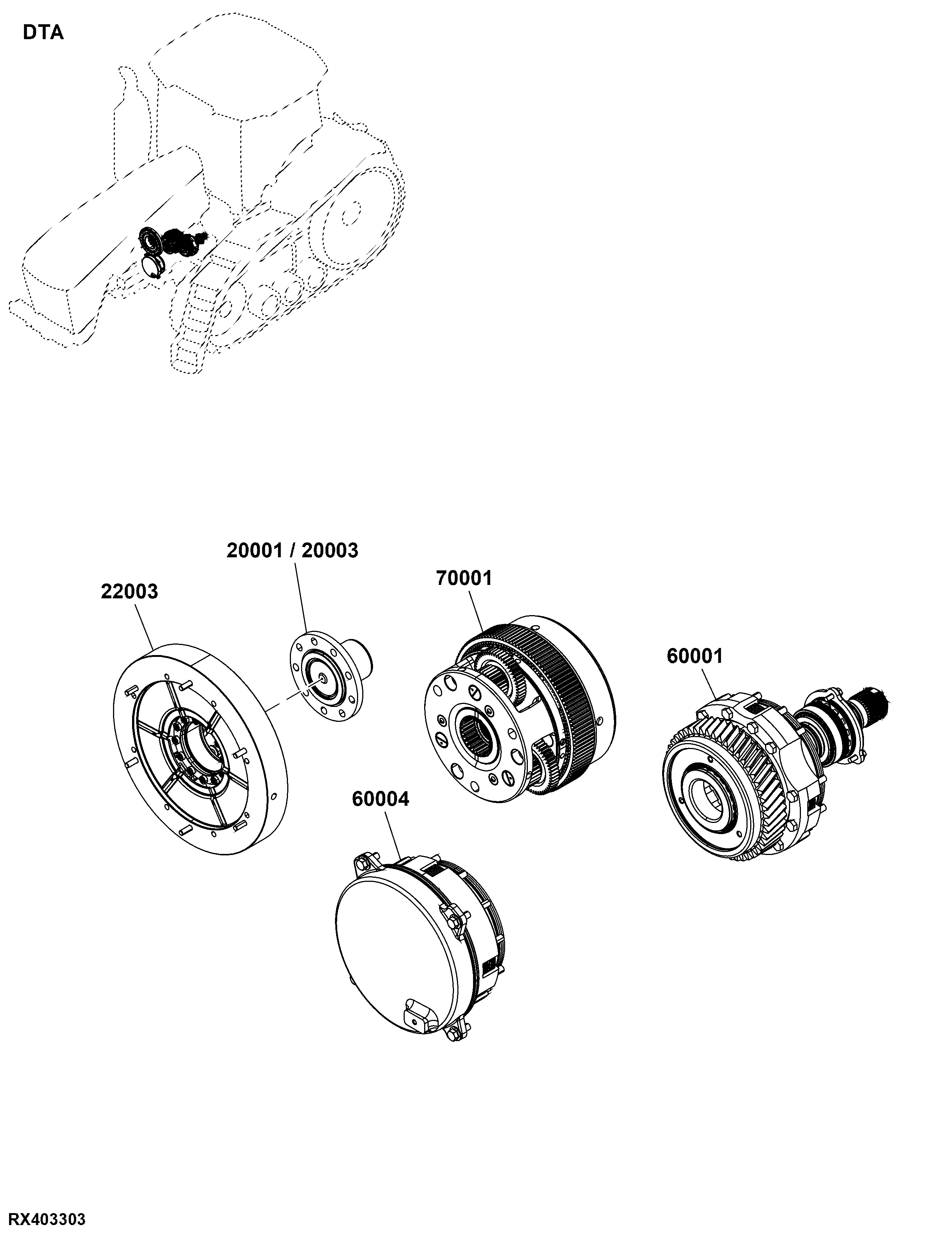 DTA Transmission Assembly