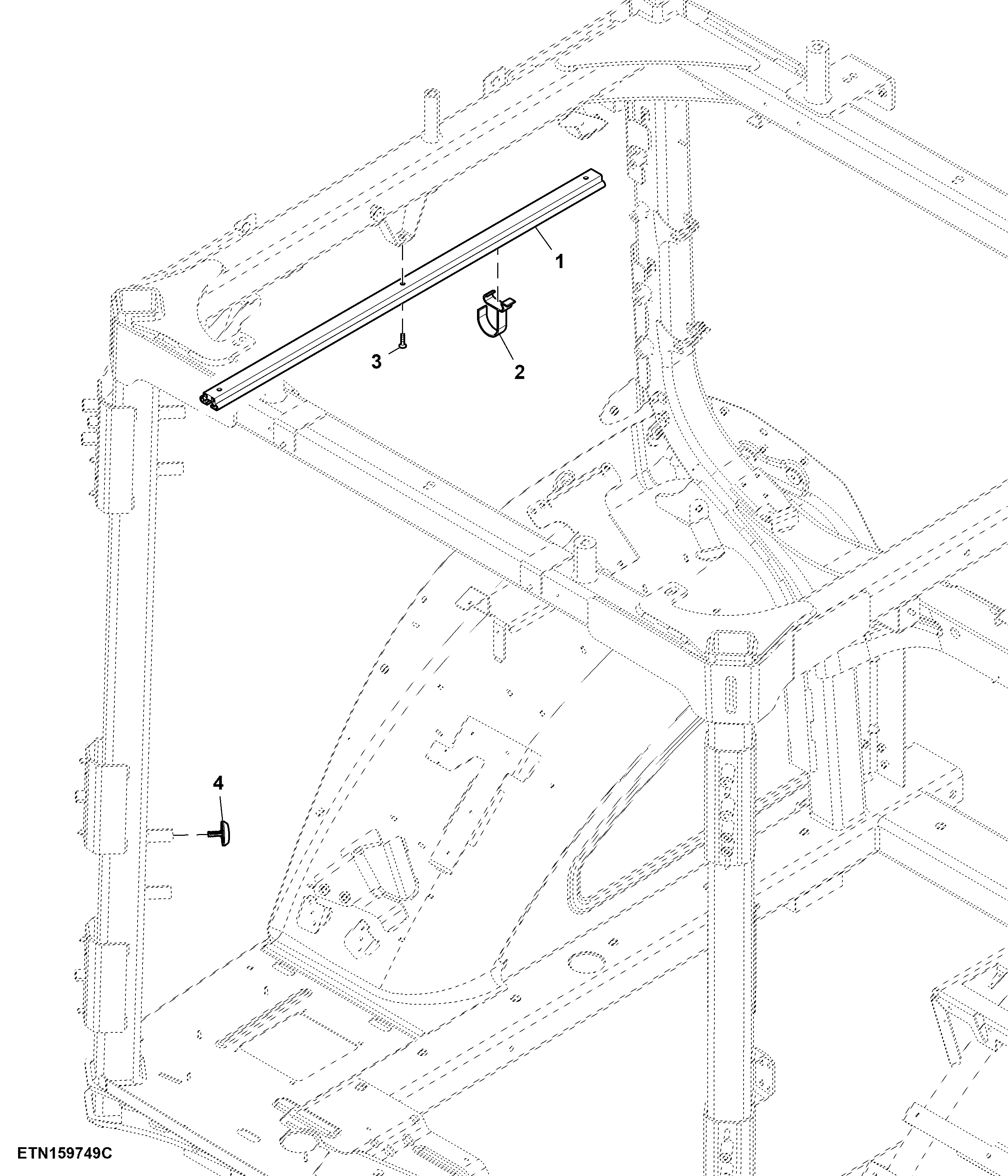 Mounting Parts, W/ Accessory Mounting Bracket