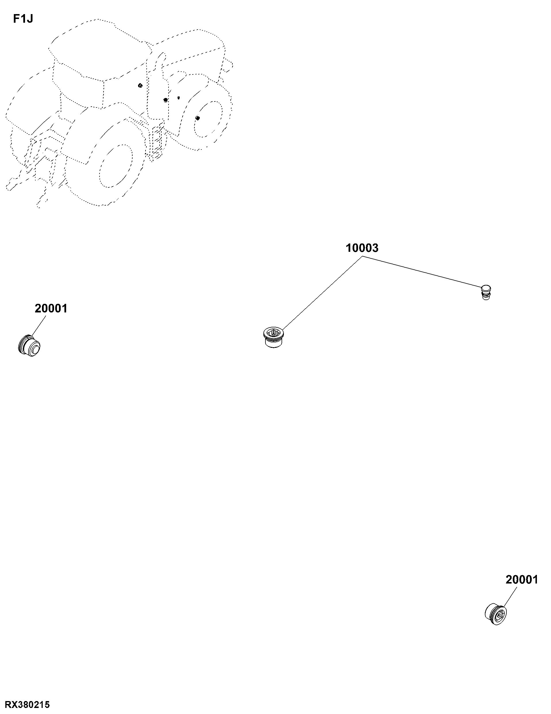F1J Oil, Front Axle