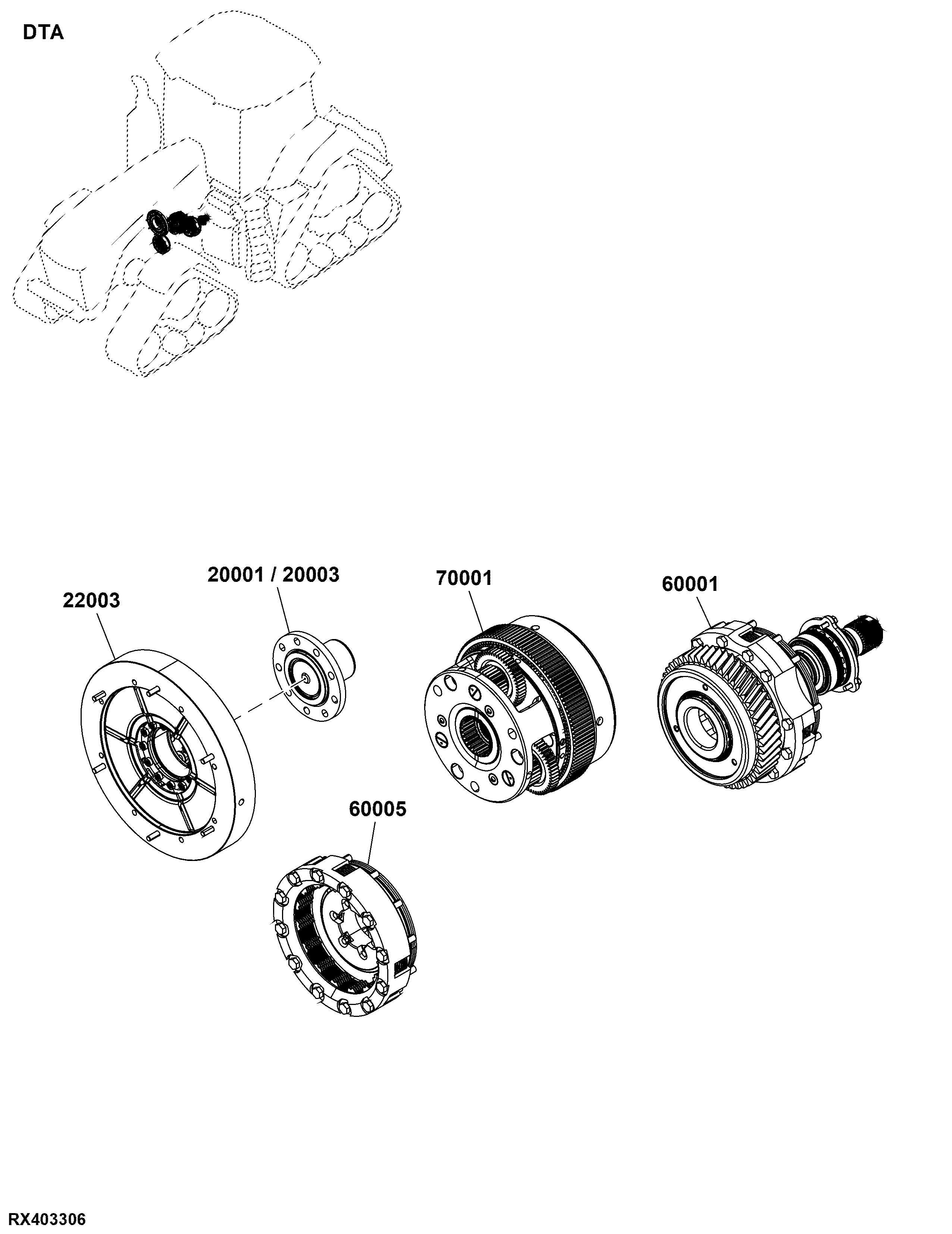 DTA Transmission Assembly