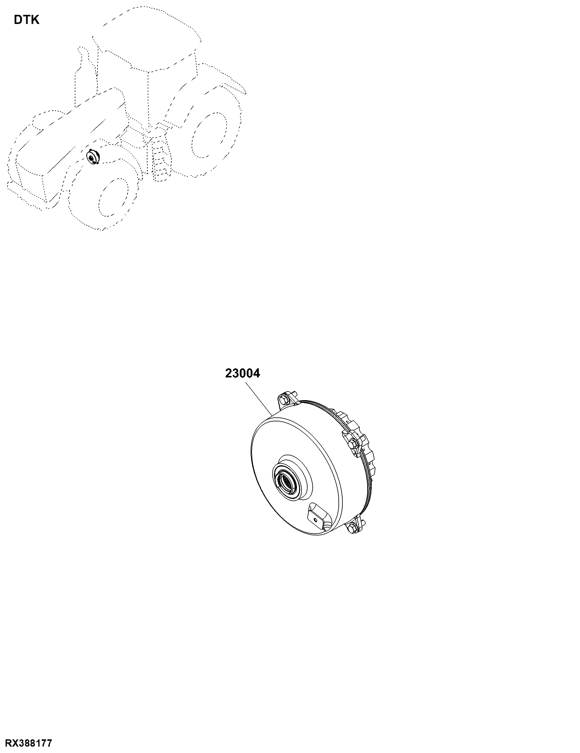 DTK Front Axle Module and Assemblies