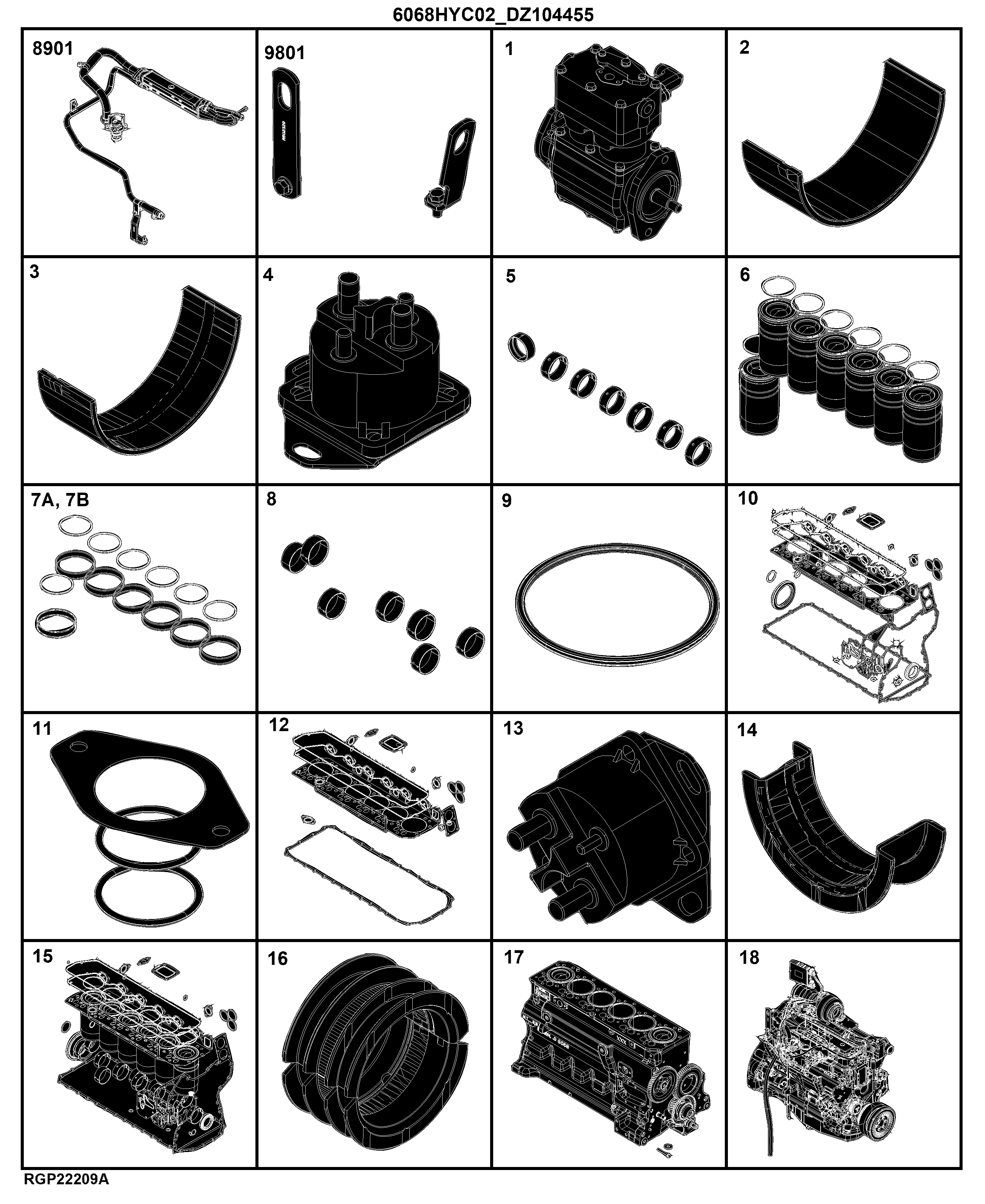 E1 Engine 6068HYC02-DZ104455