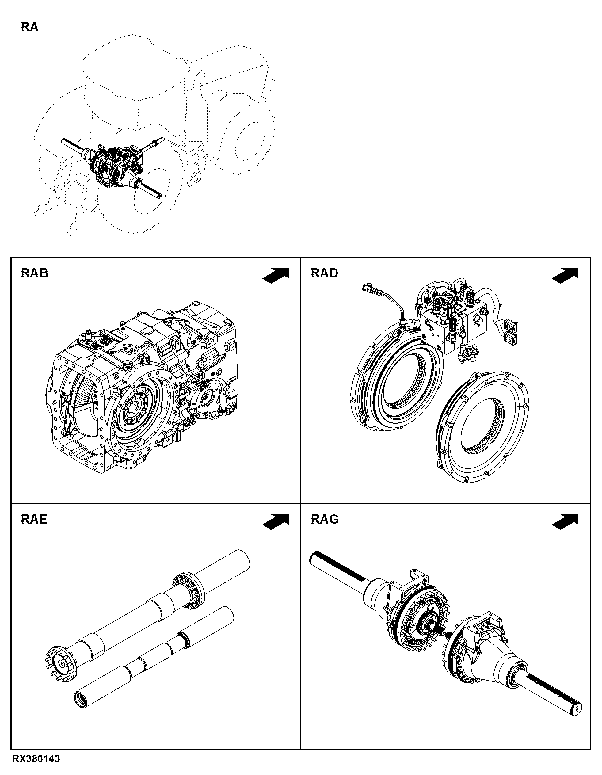 RA Rear Axle