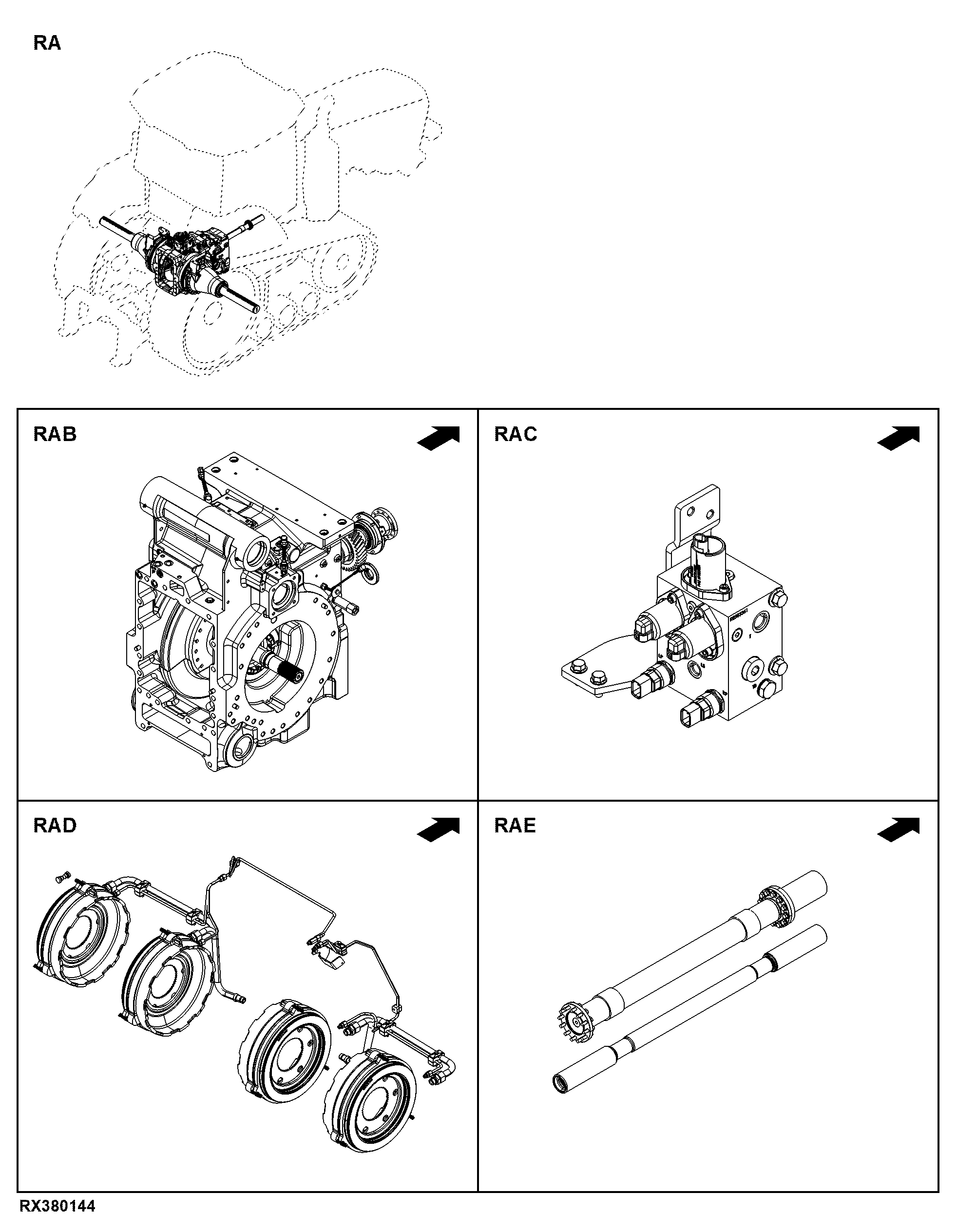 RA Rear Axle