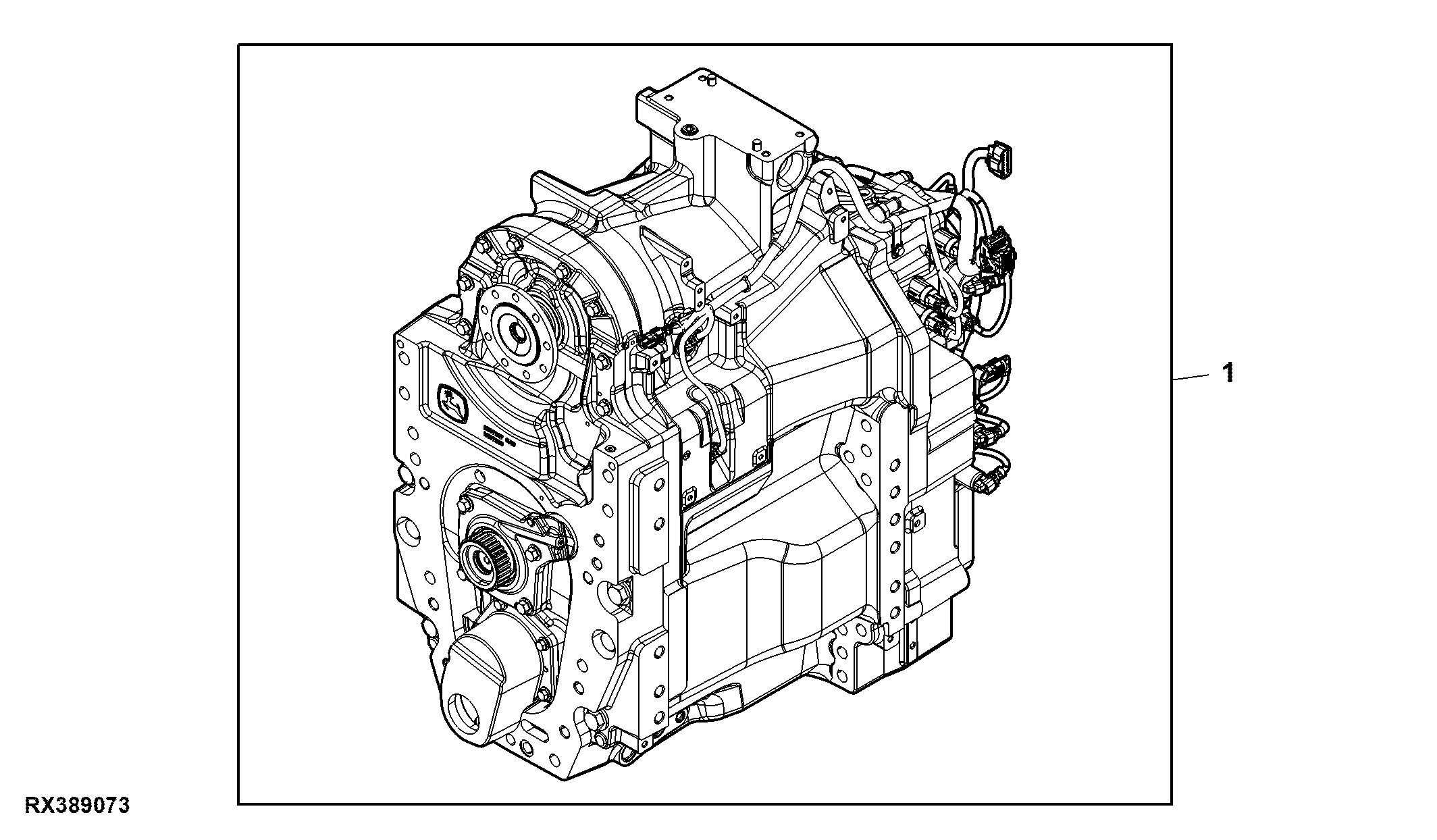 Transmission Assembly, PST, W/ ILS