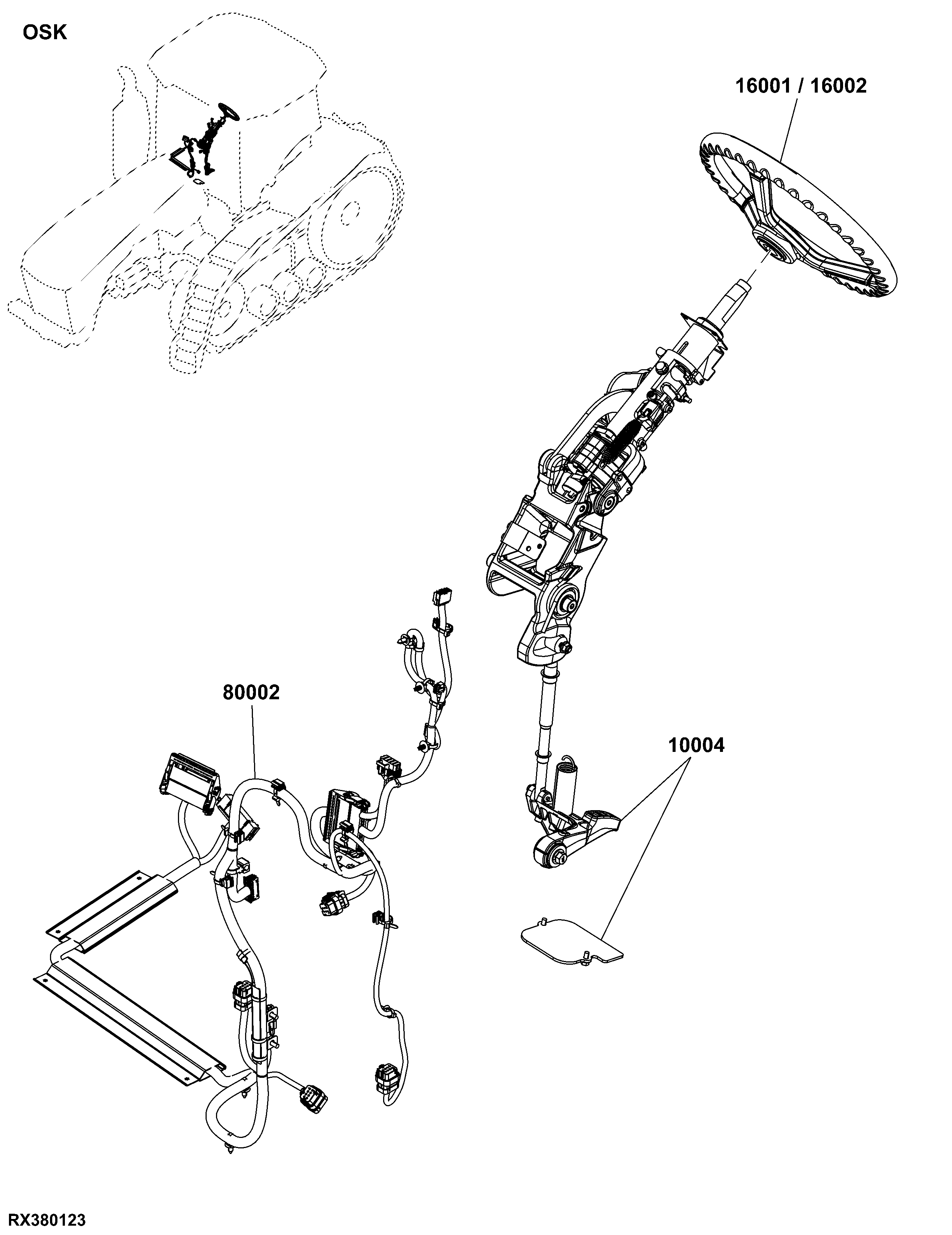 OSK Steering Controls