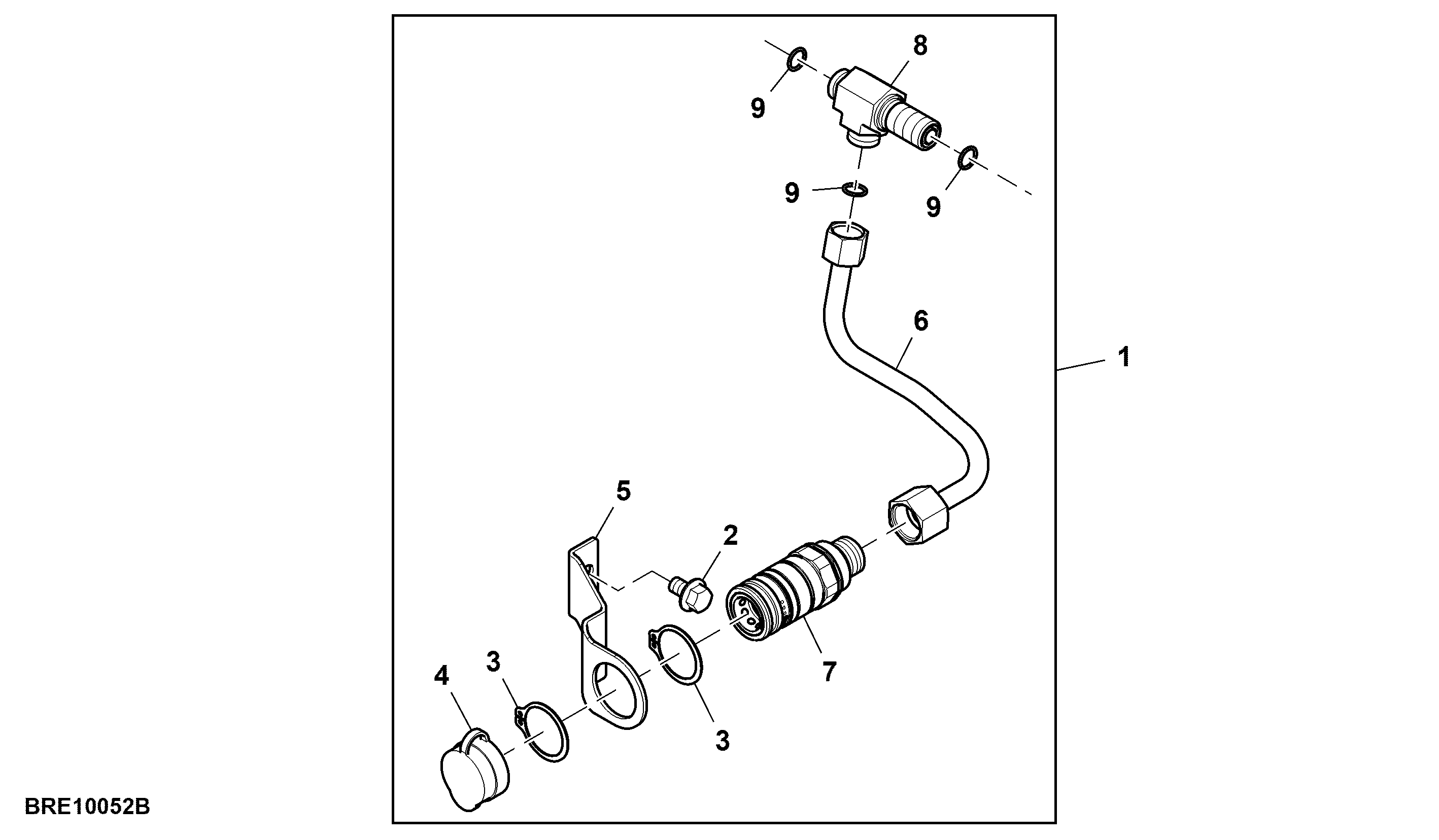 Hydraulic Quick Connect Coupler, Auxiliary Hitch Raise, Attachment