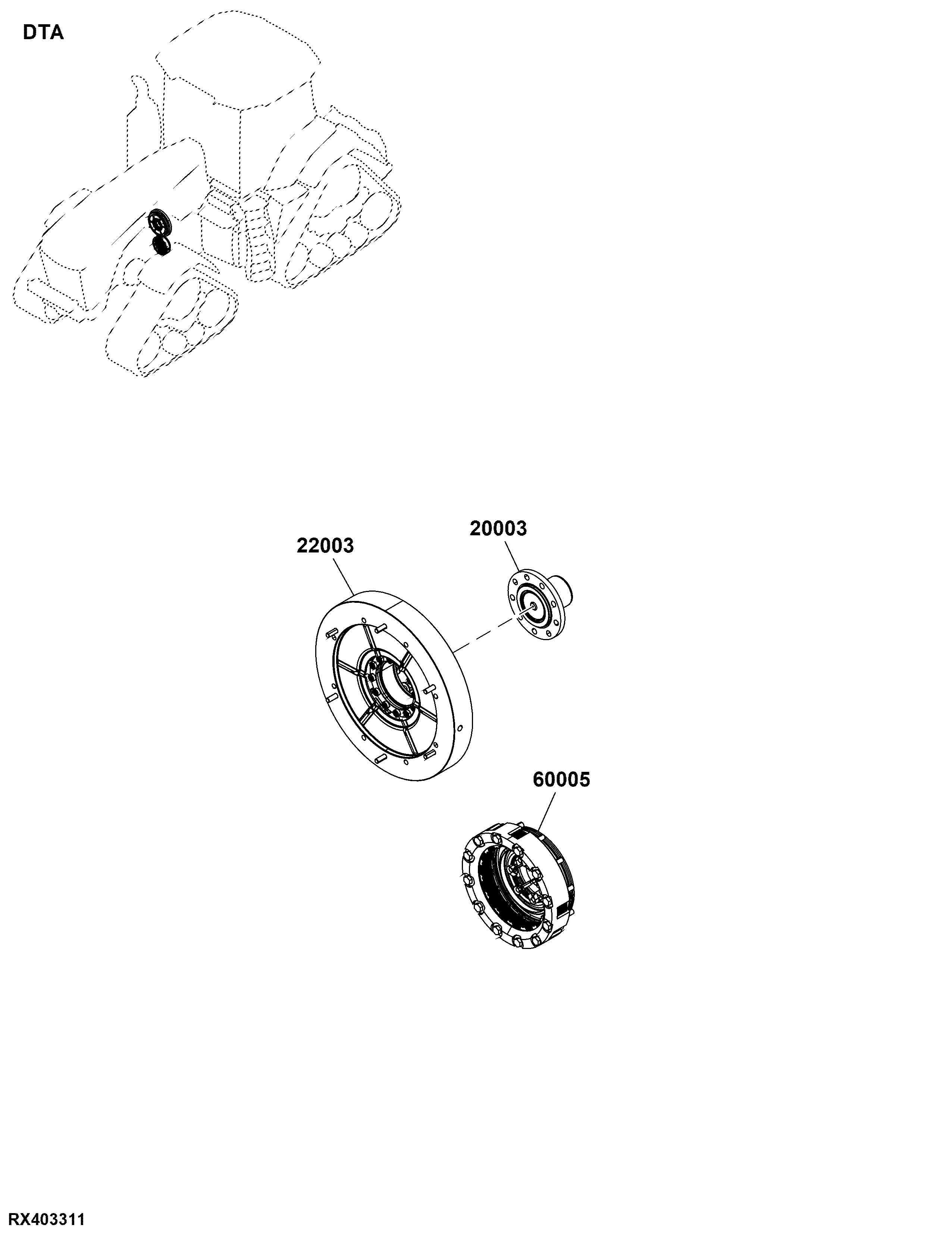 DTA Transmission Assembly