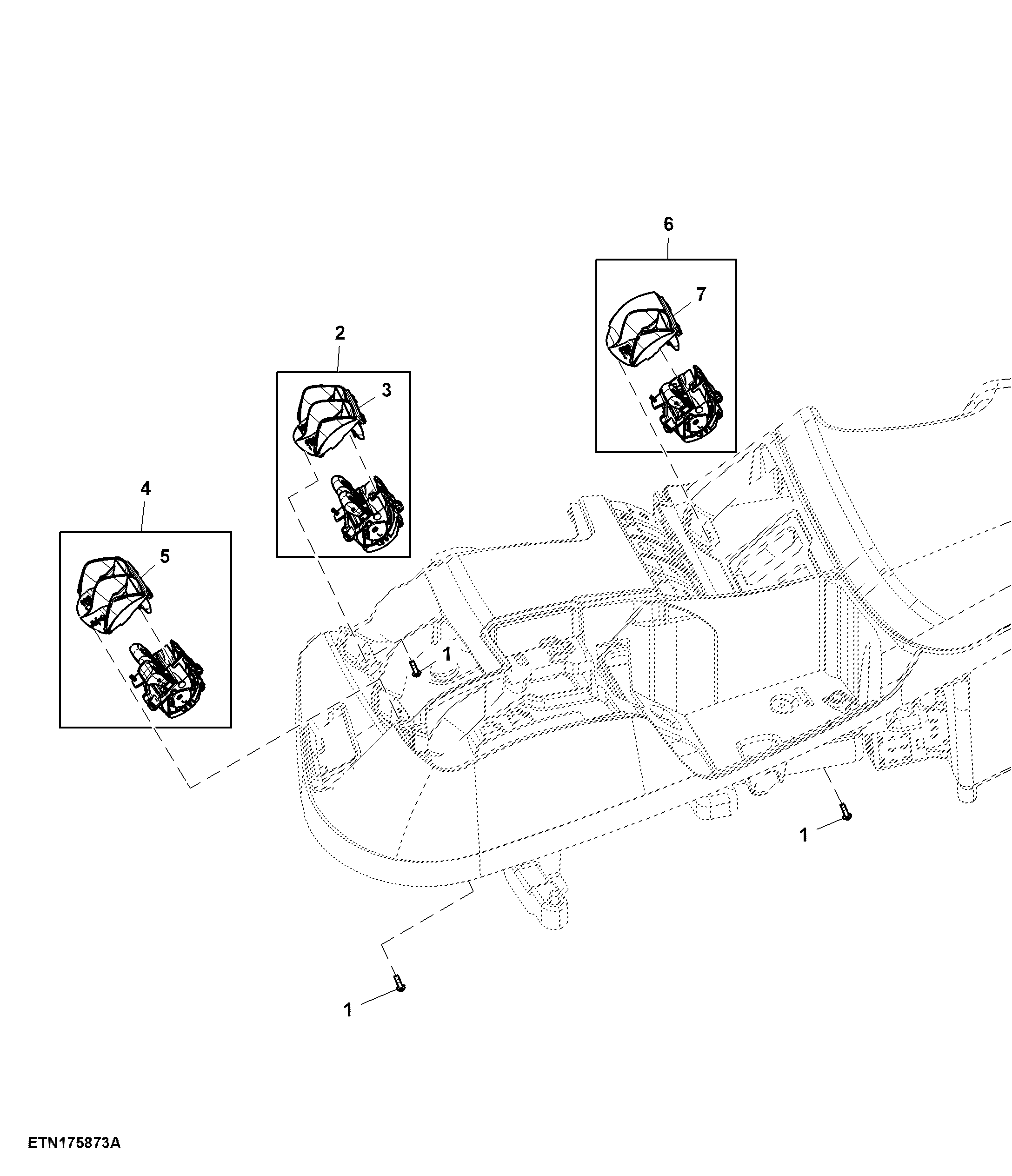 Control, Rear Hitch and 4 Rear SCV, W/ Joystick, CommandARM™