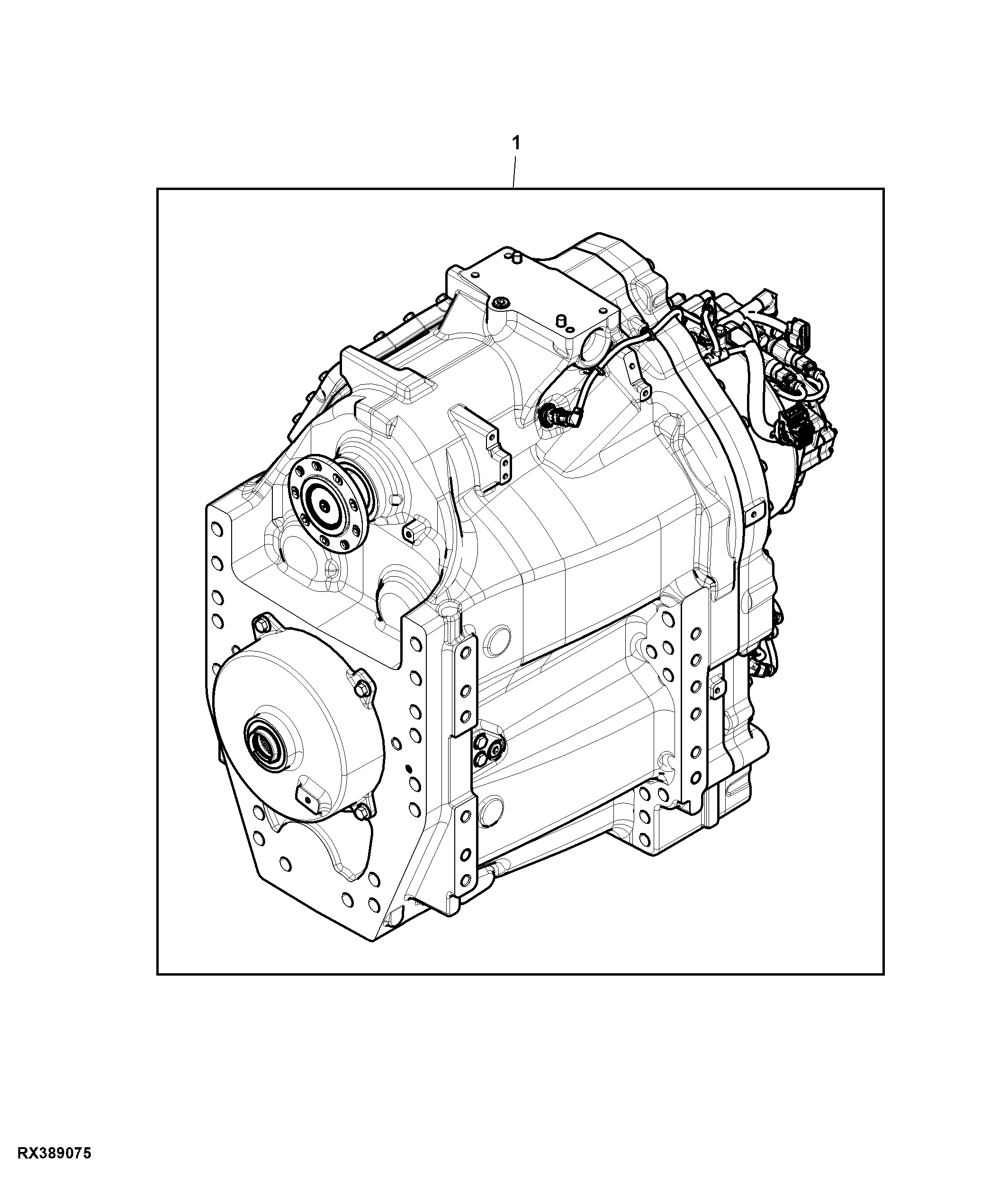 Transmission Assembly, e23™, W/ MFWD