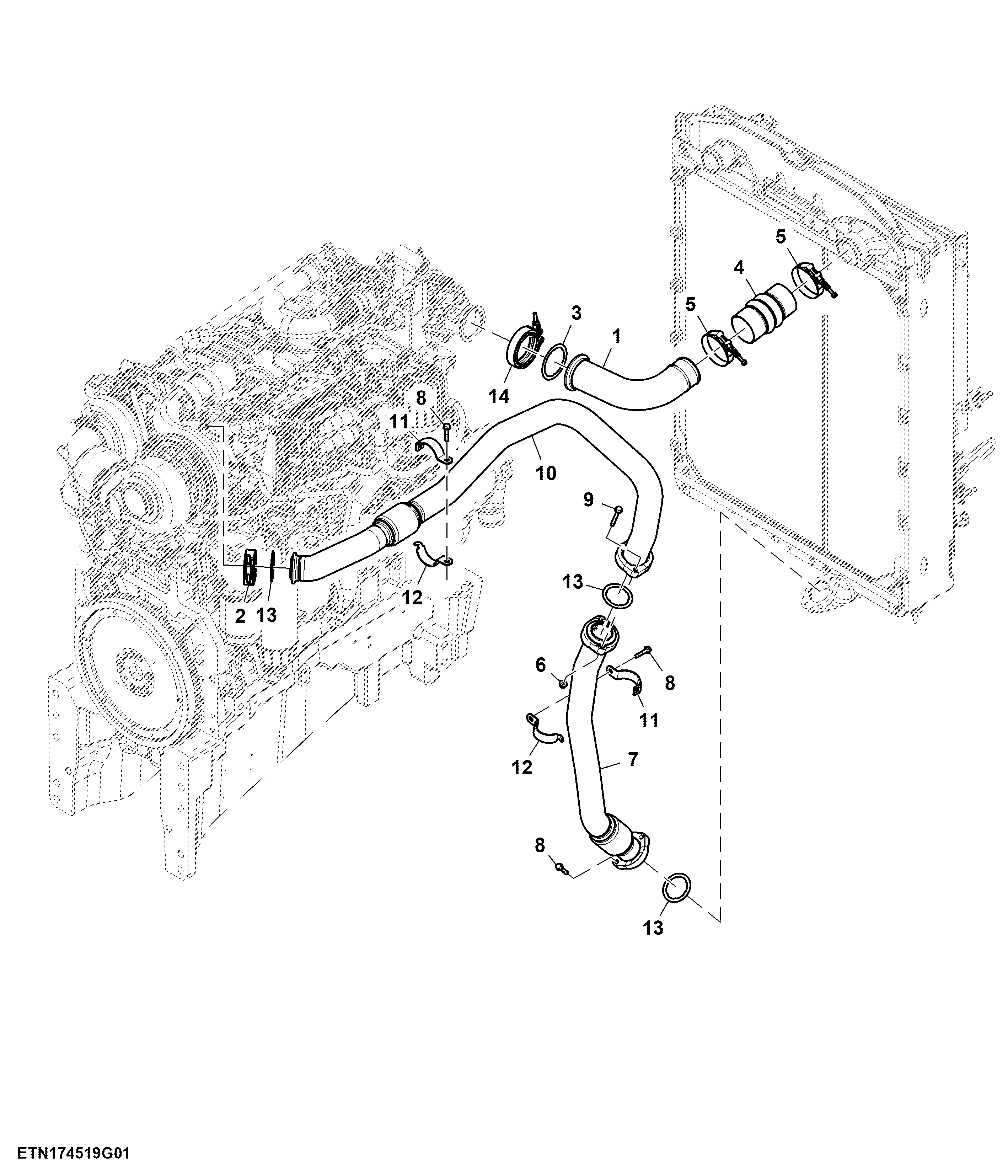 CAC Line, Dual Turbo, T3/ FT4/ Stage 5 Engine