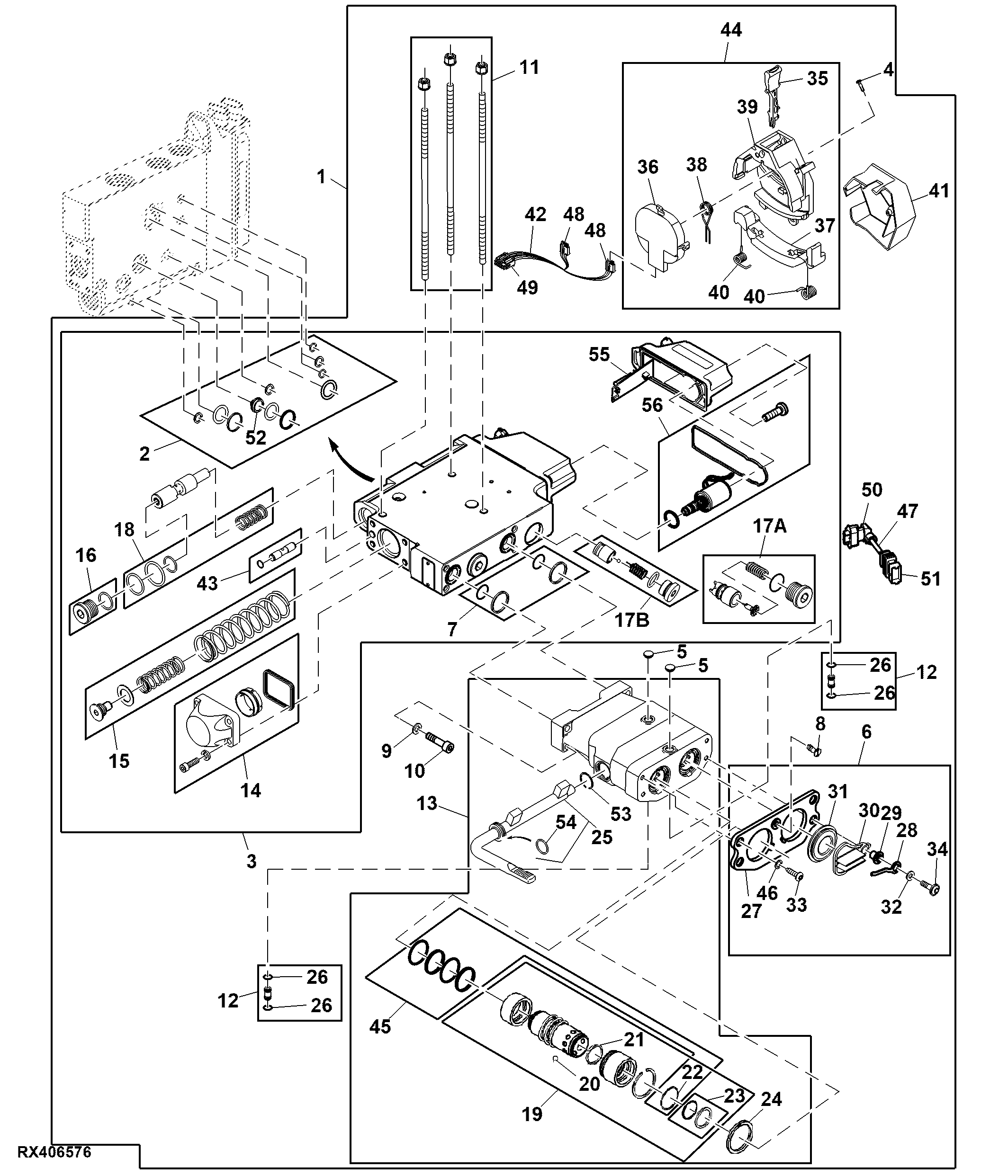 Attachment, 4th/ 5th Selective Control Valve