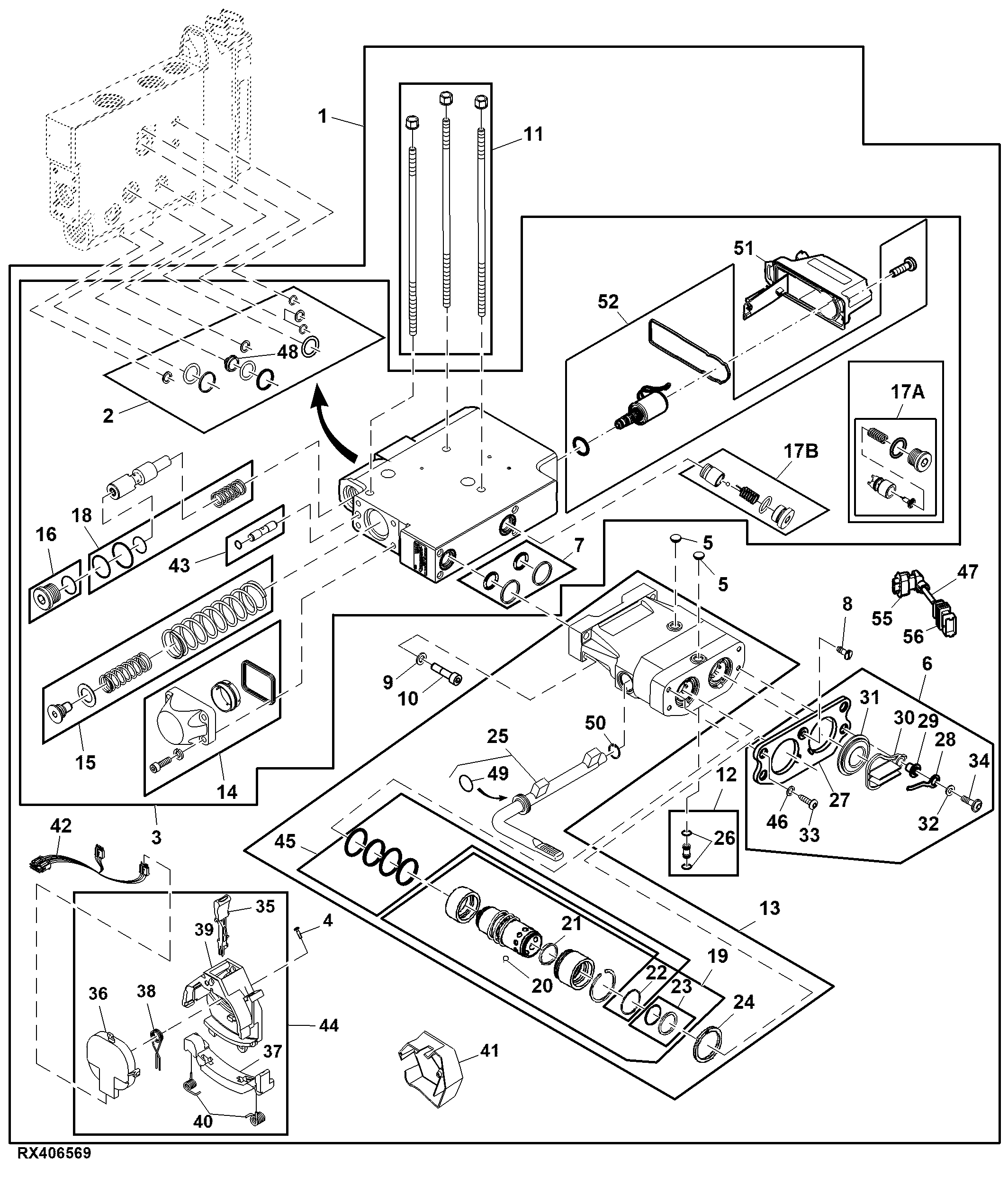 Attachment, 4th/ 5th Selective Control Valve