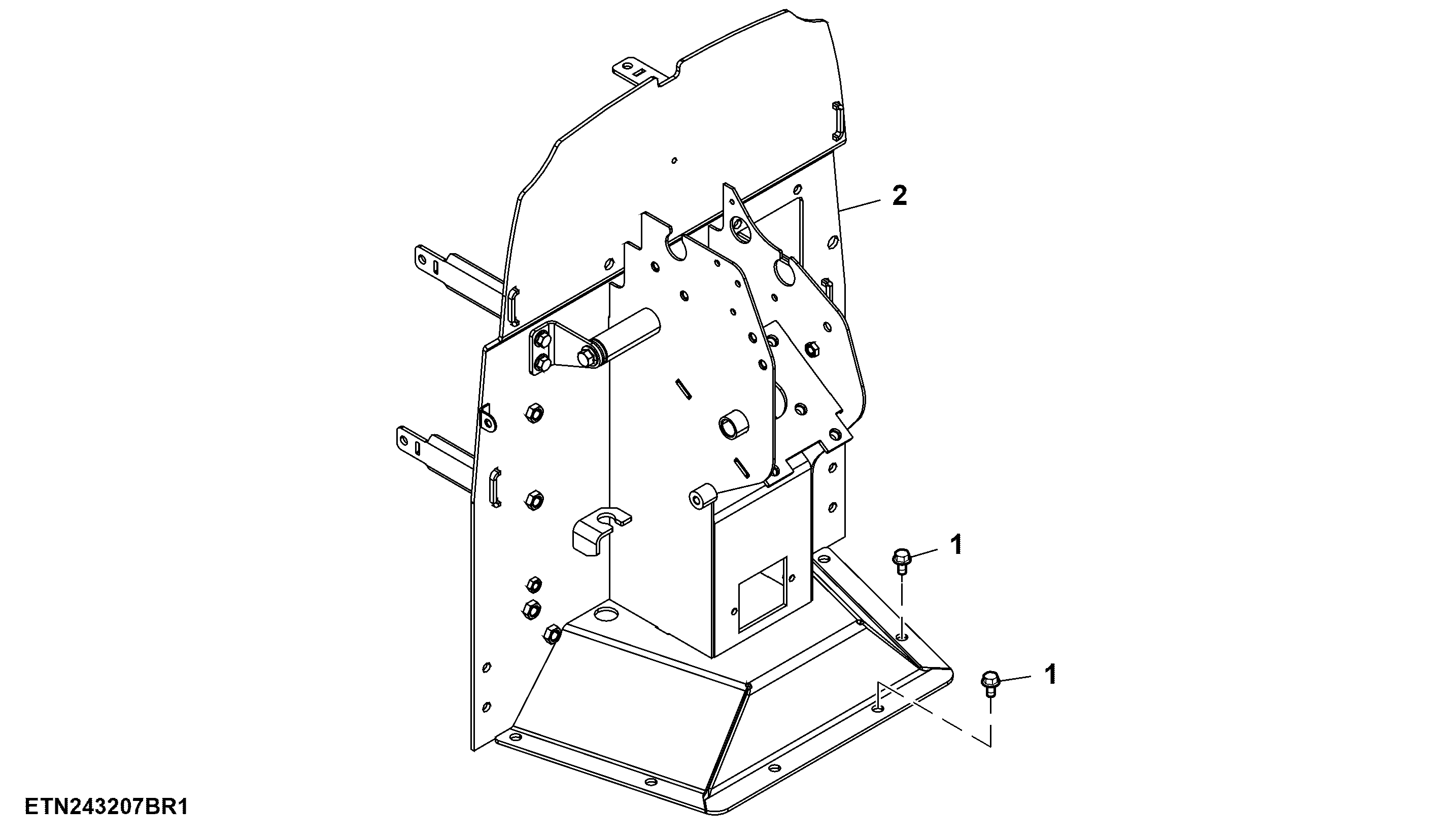 Control Support, OOS, W/ PowerTech™ Electronic