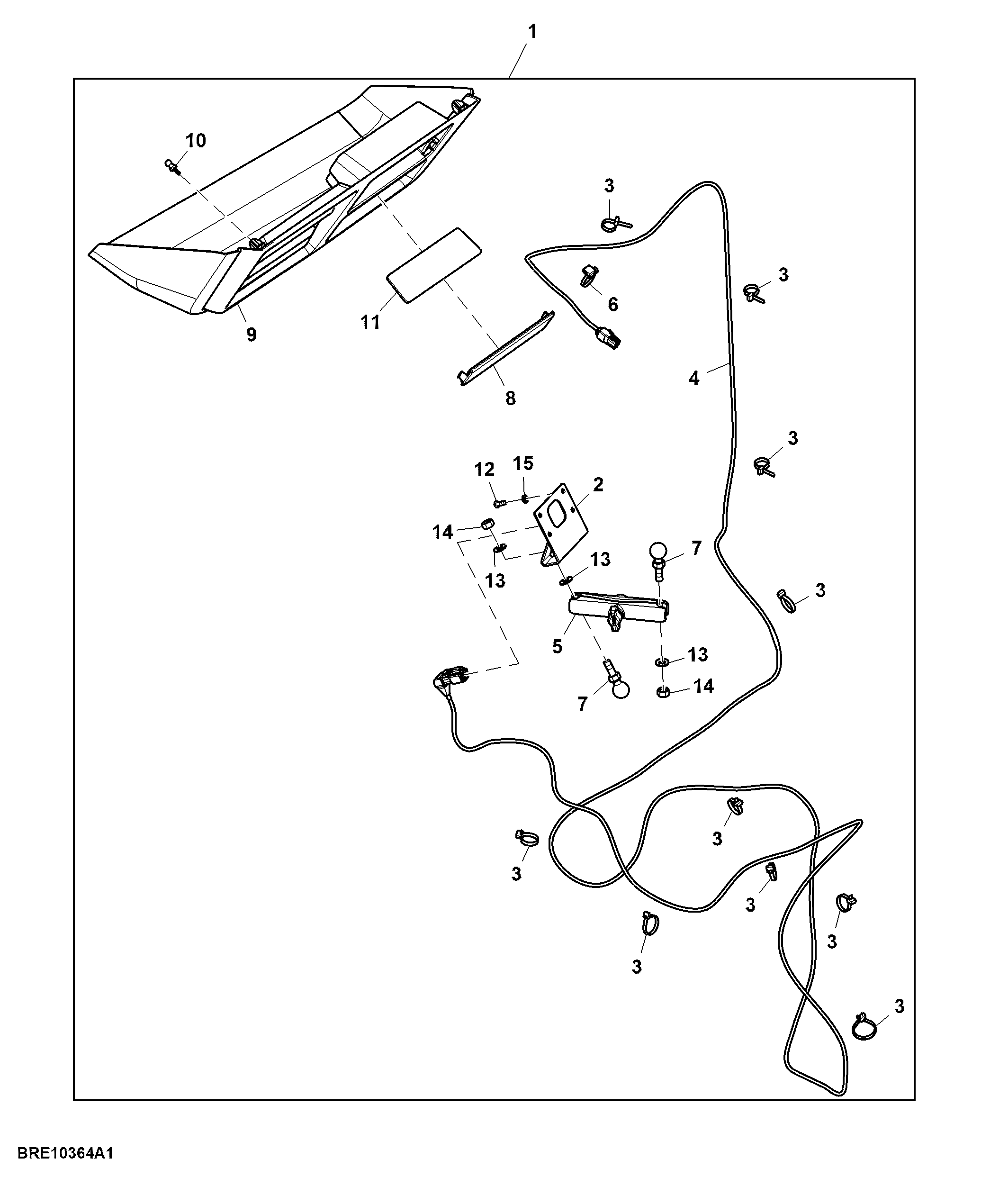 Radio Accessory, Display Relocation, Attachment