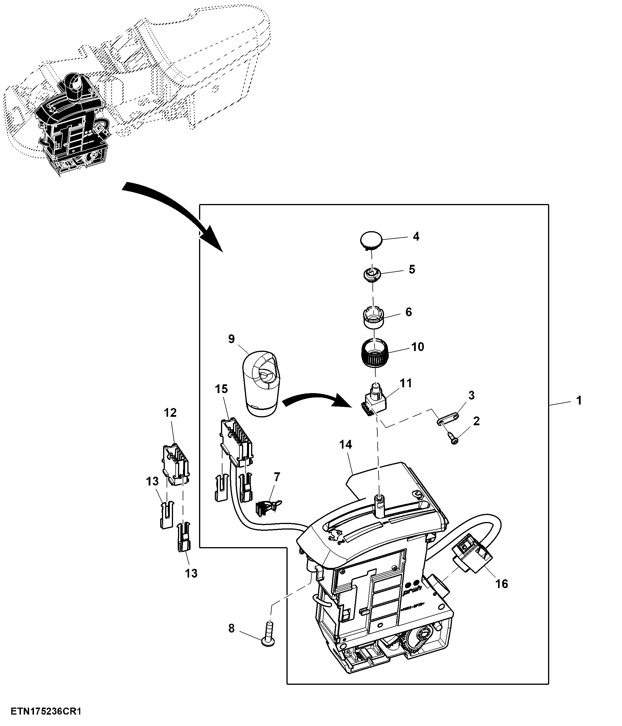 Control, W/ LH Reverser, W/ Park Lights, W/O CommandPRO™, IVT™