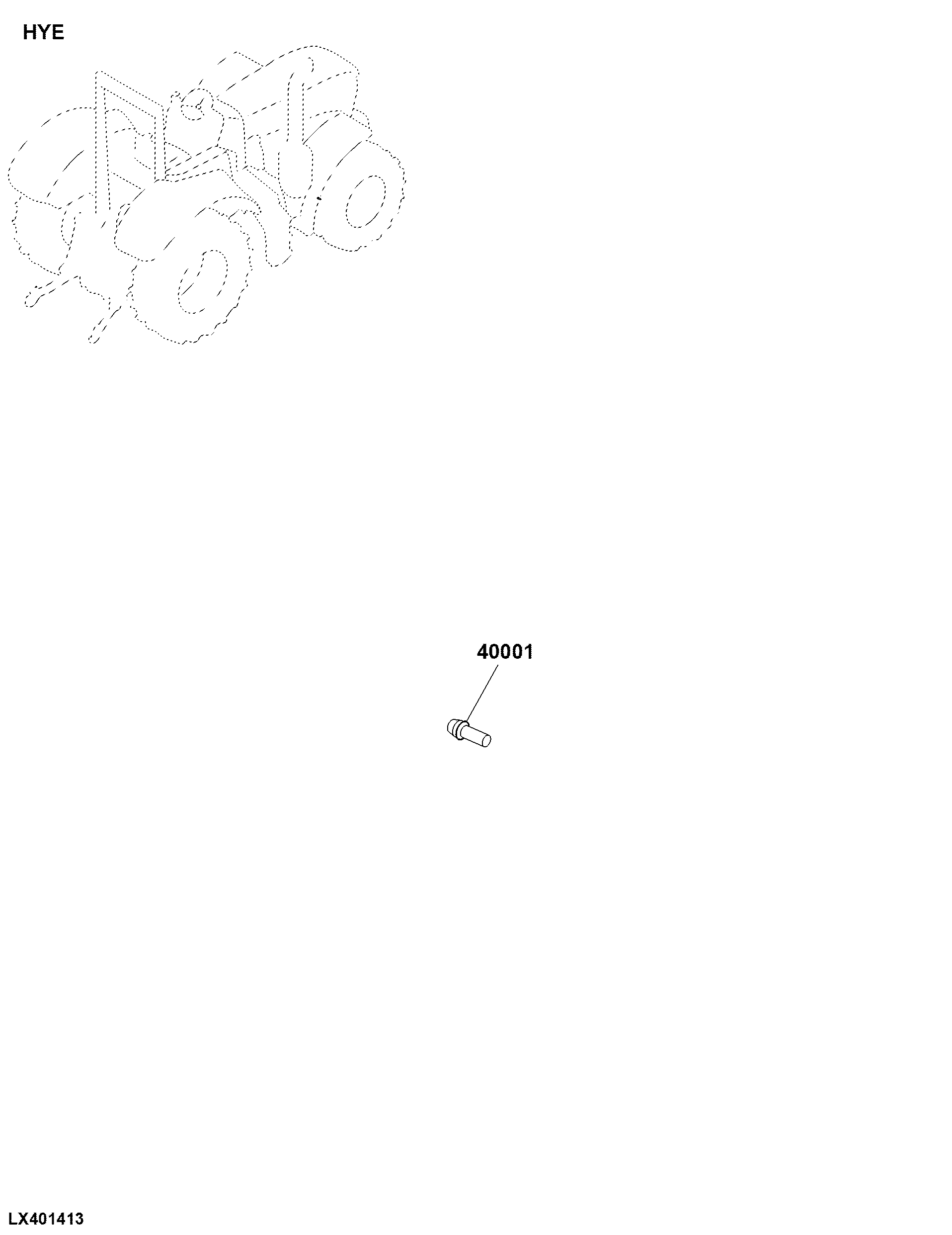 HYE Front Axle Suspension, Hydraulic Components