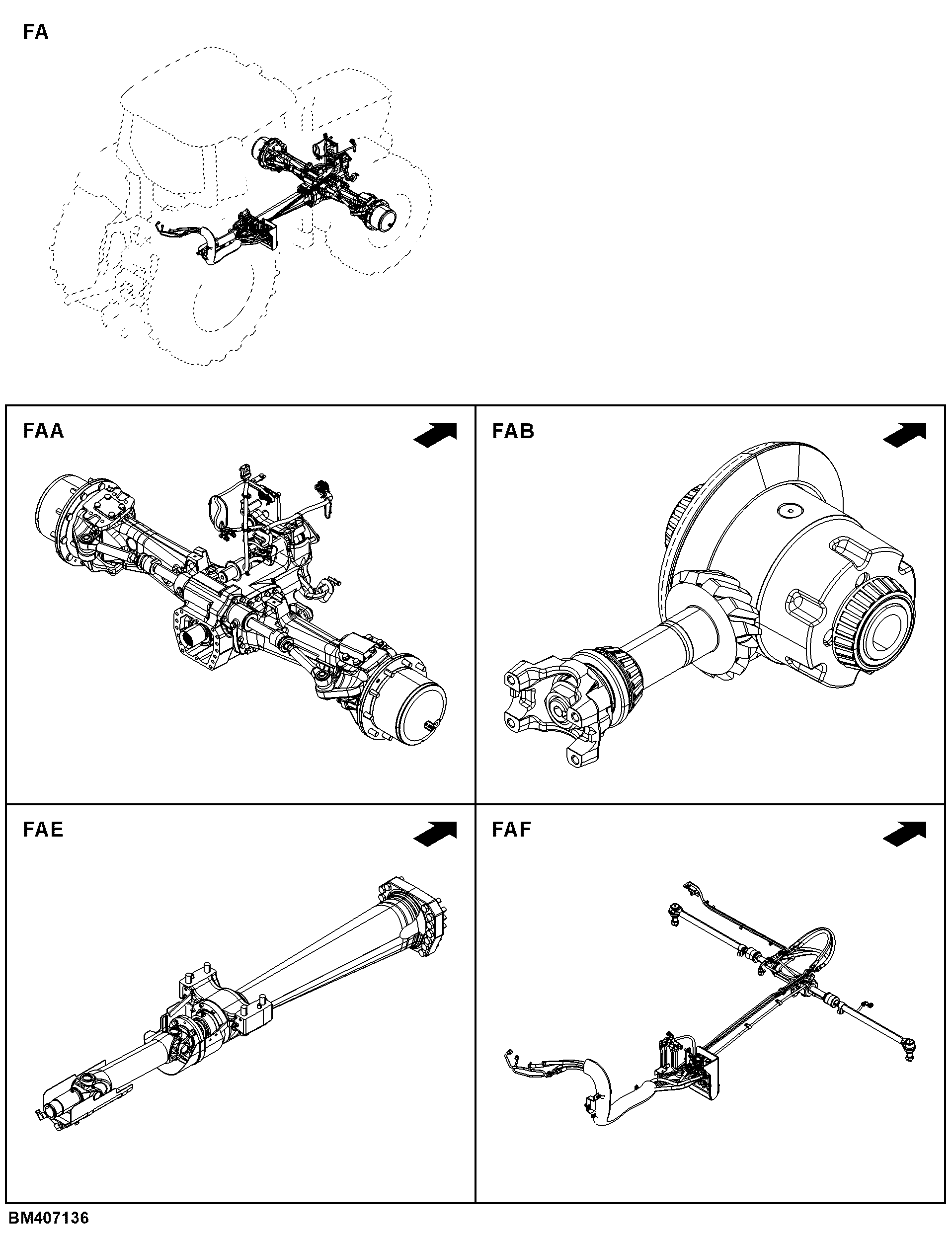 FA Front Axle
