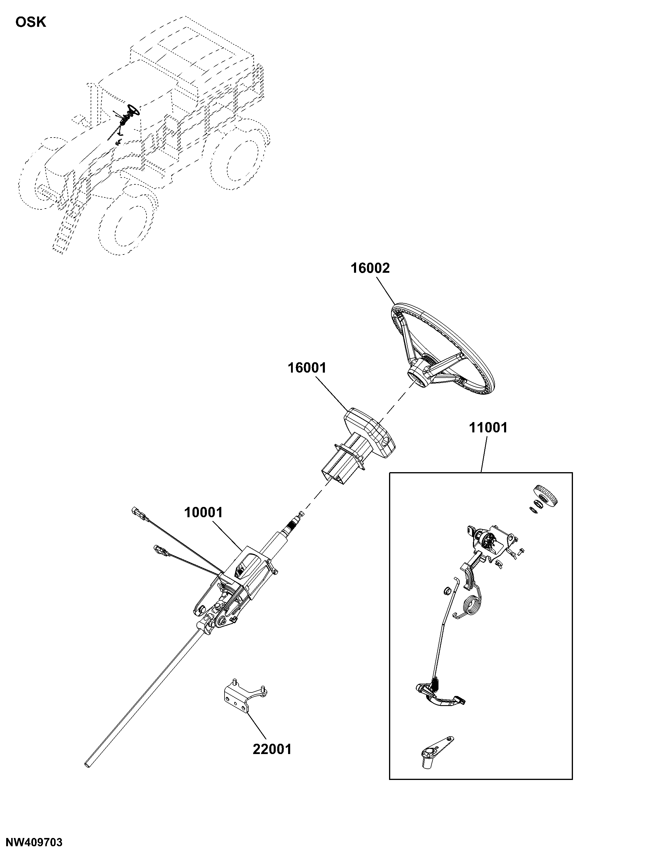 OSK Steering Controls