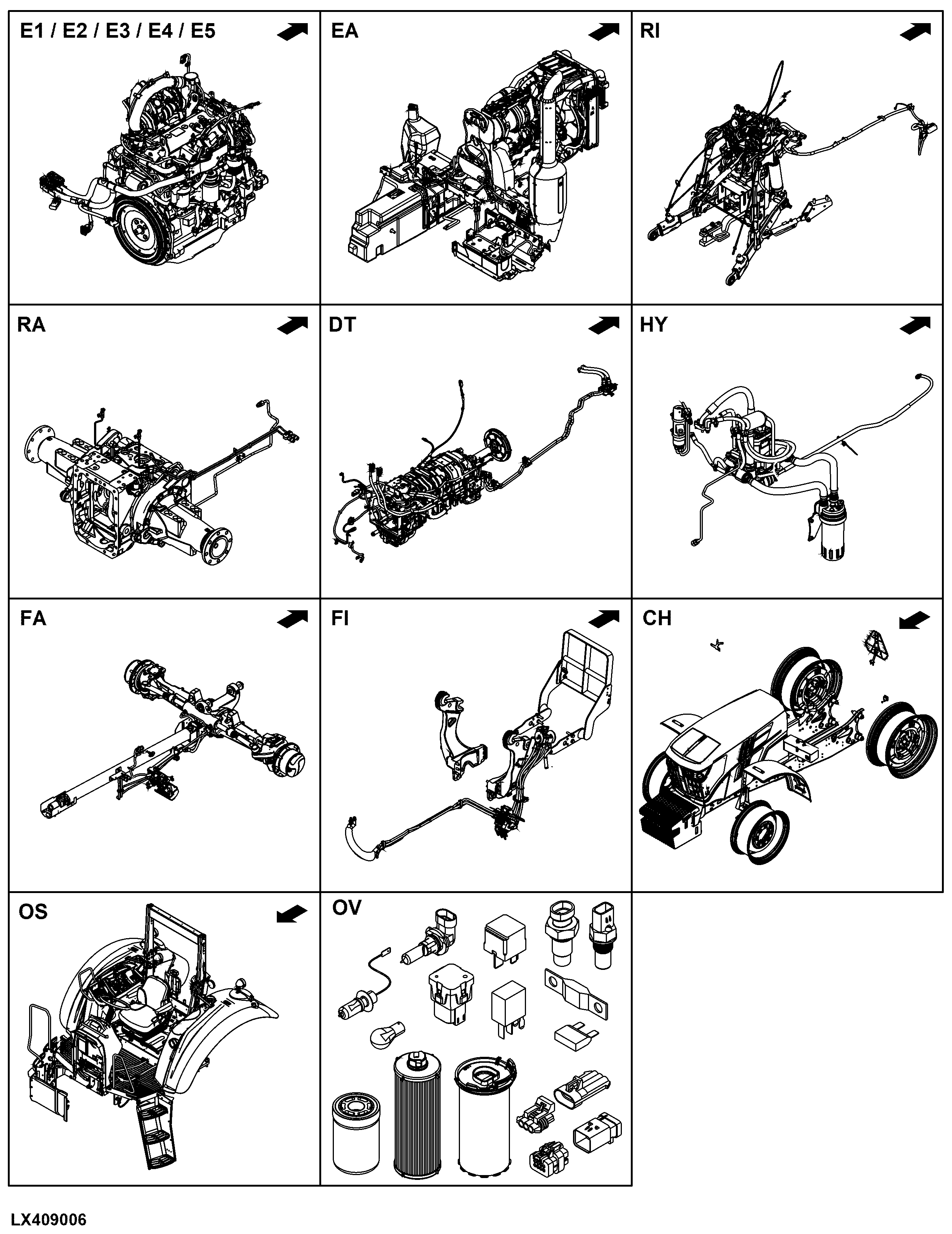 6145M OOS Tractor (North America Edition, Engine SN: 4045UXXXXXX)(Final Tier 4)(MY15- )