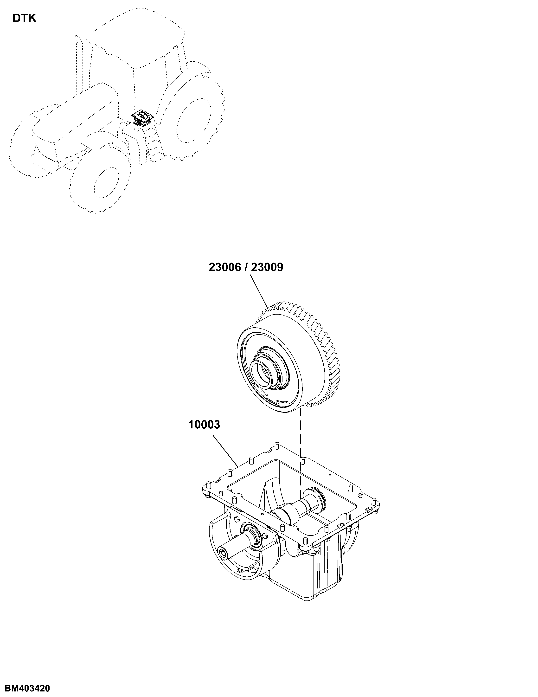 DTK Front Axle Module and Assemblies