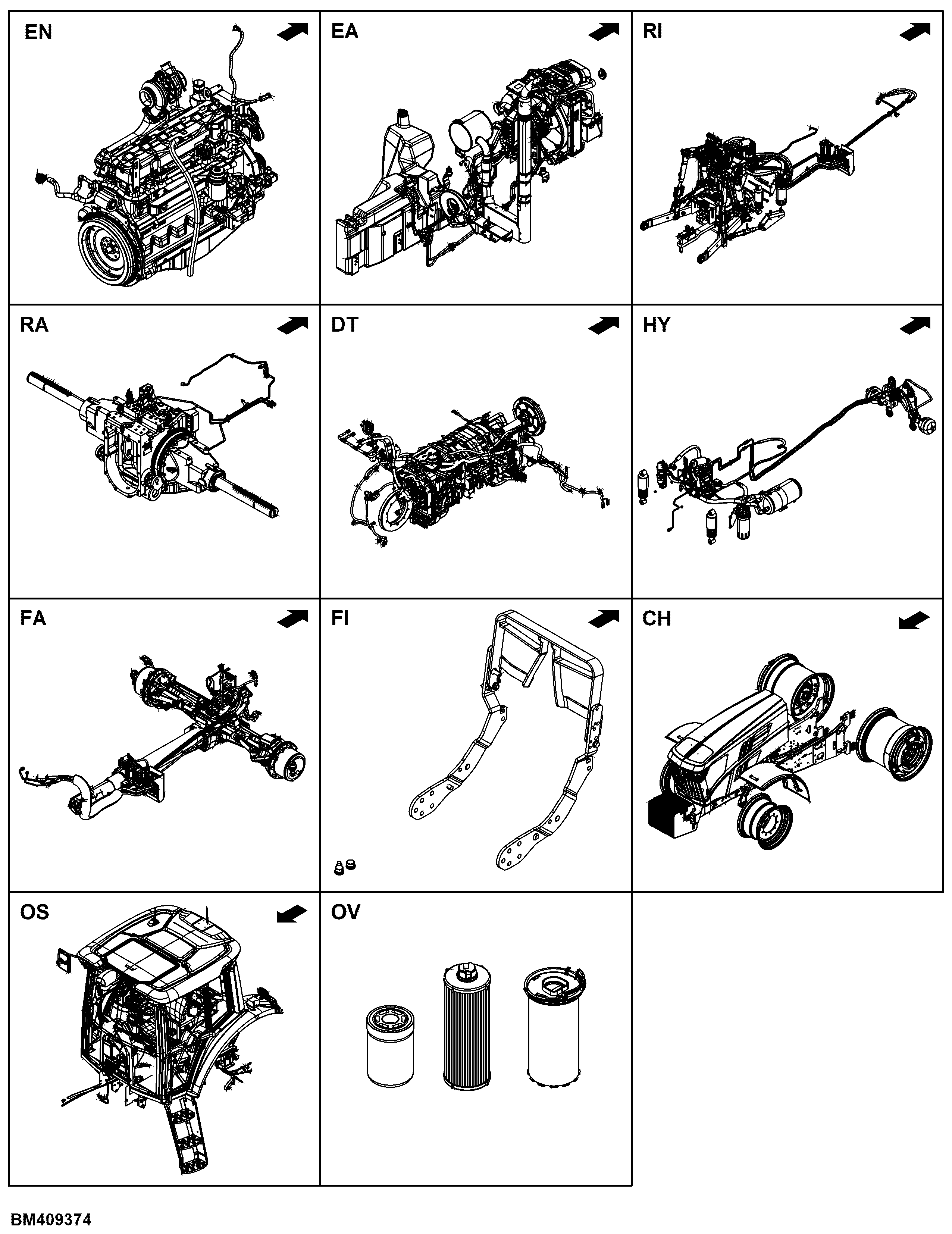 6170M Tractor (South America Edition, Engine SN: 6068LXXXXXX)(Tier 3)(MY20- )