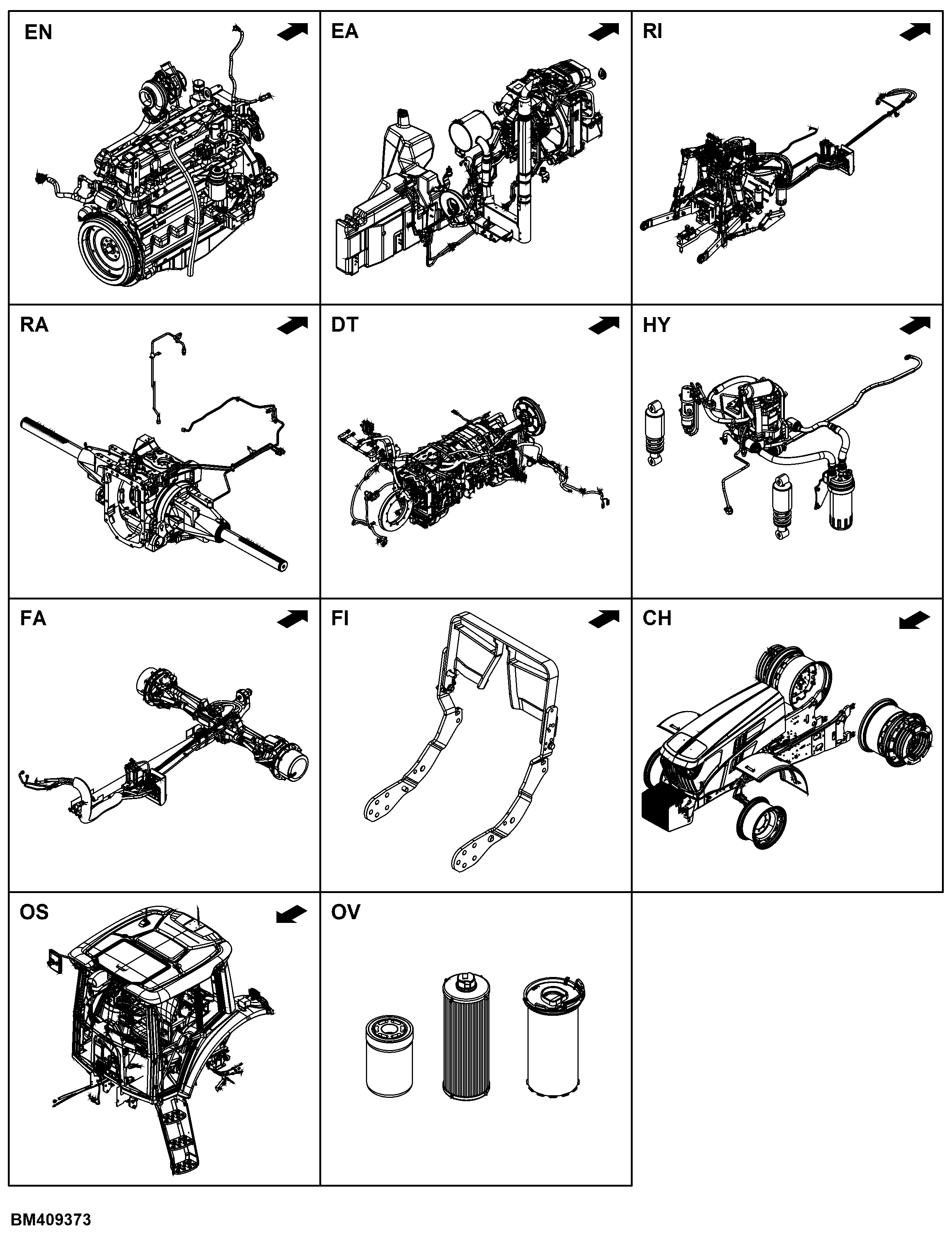 6150M Tractor (South America Edition, Engine SN: 6068LXXXXXX)(Tier 3)(MY20- )