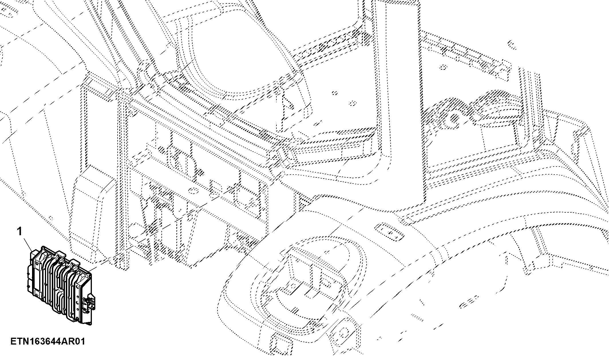 Control Unit, Multi-Functional Cab Controller