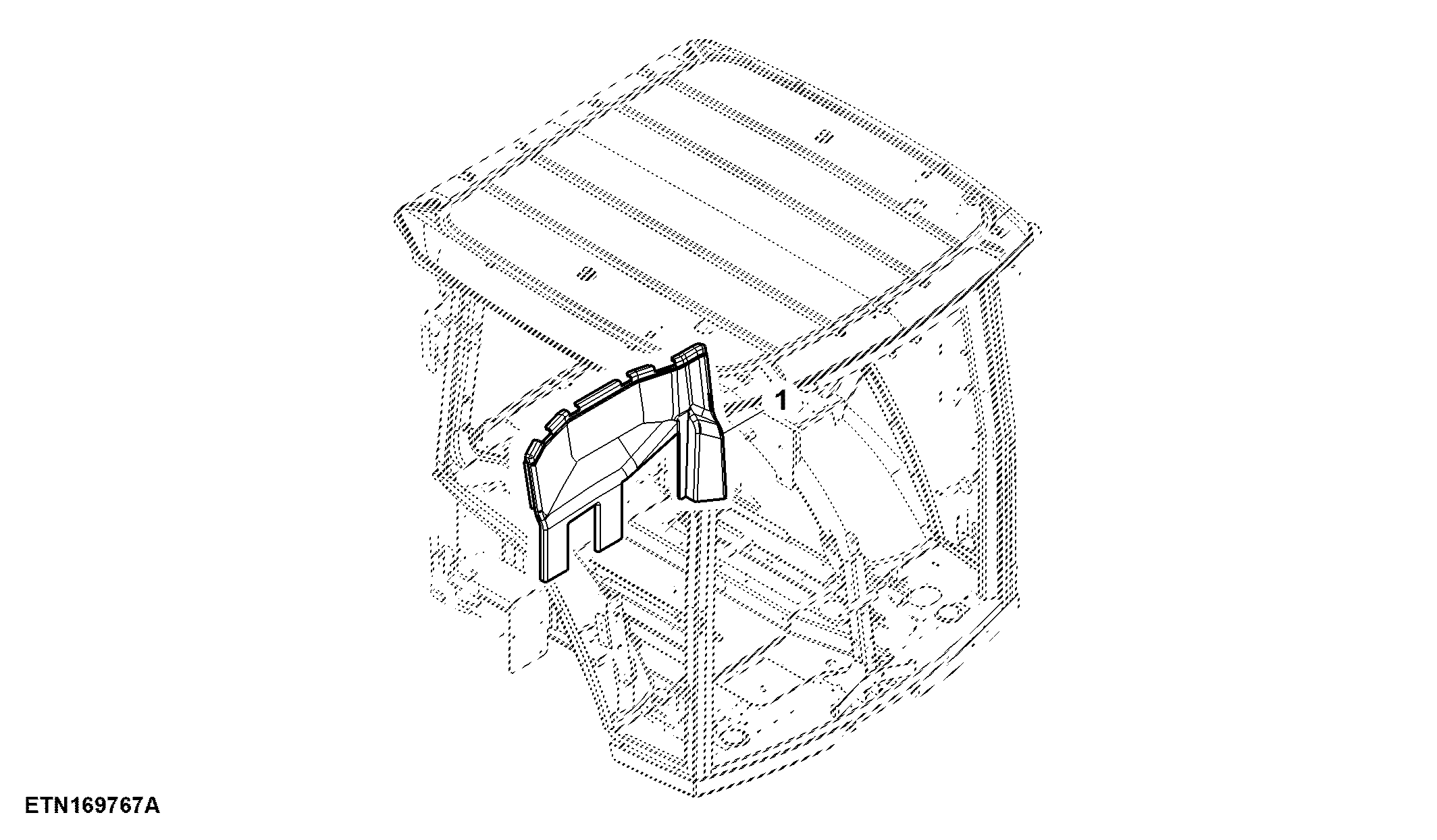 Acoustical Upholstery, Cab Rear