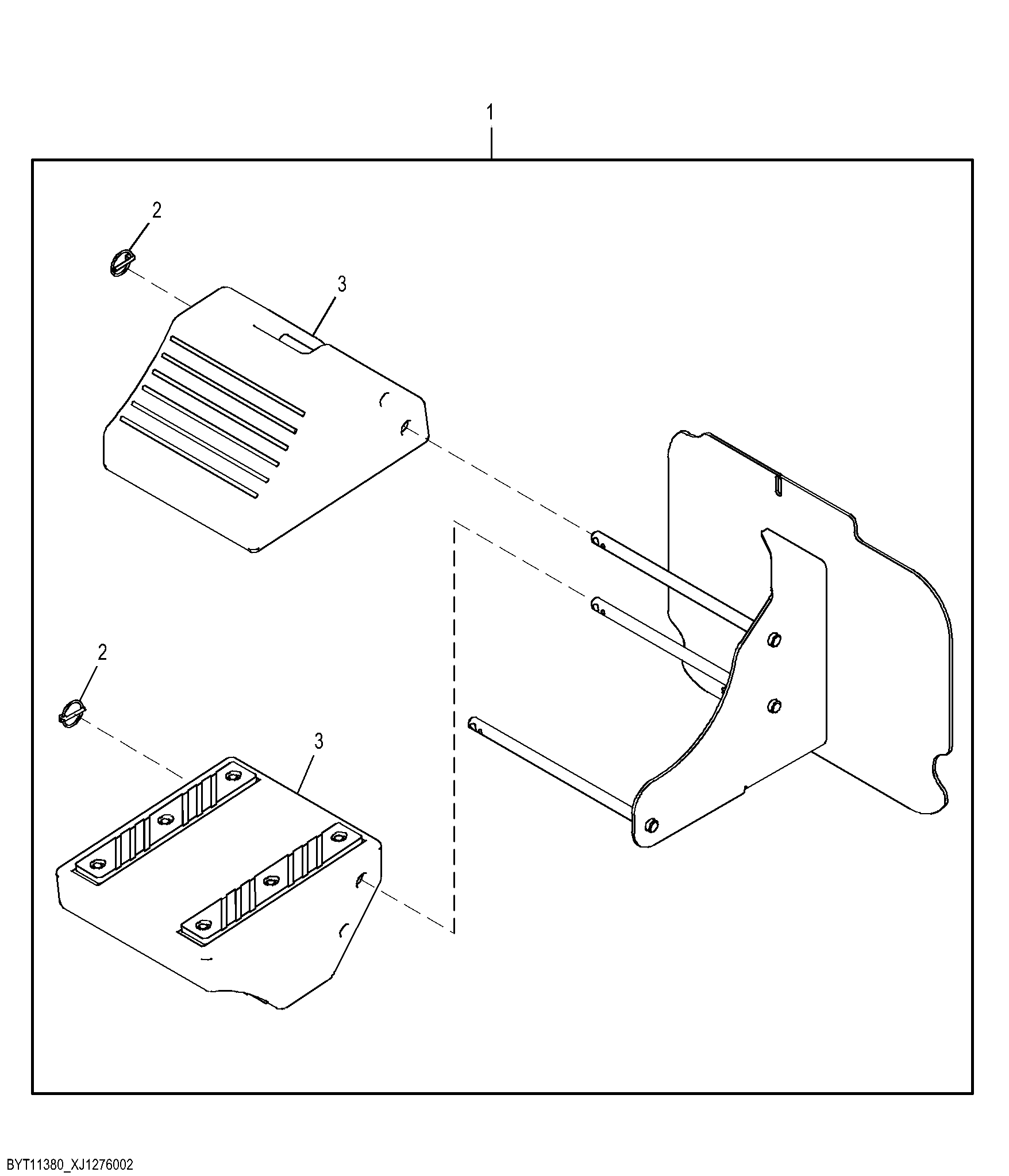 Chock Bracket Field Kit