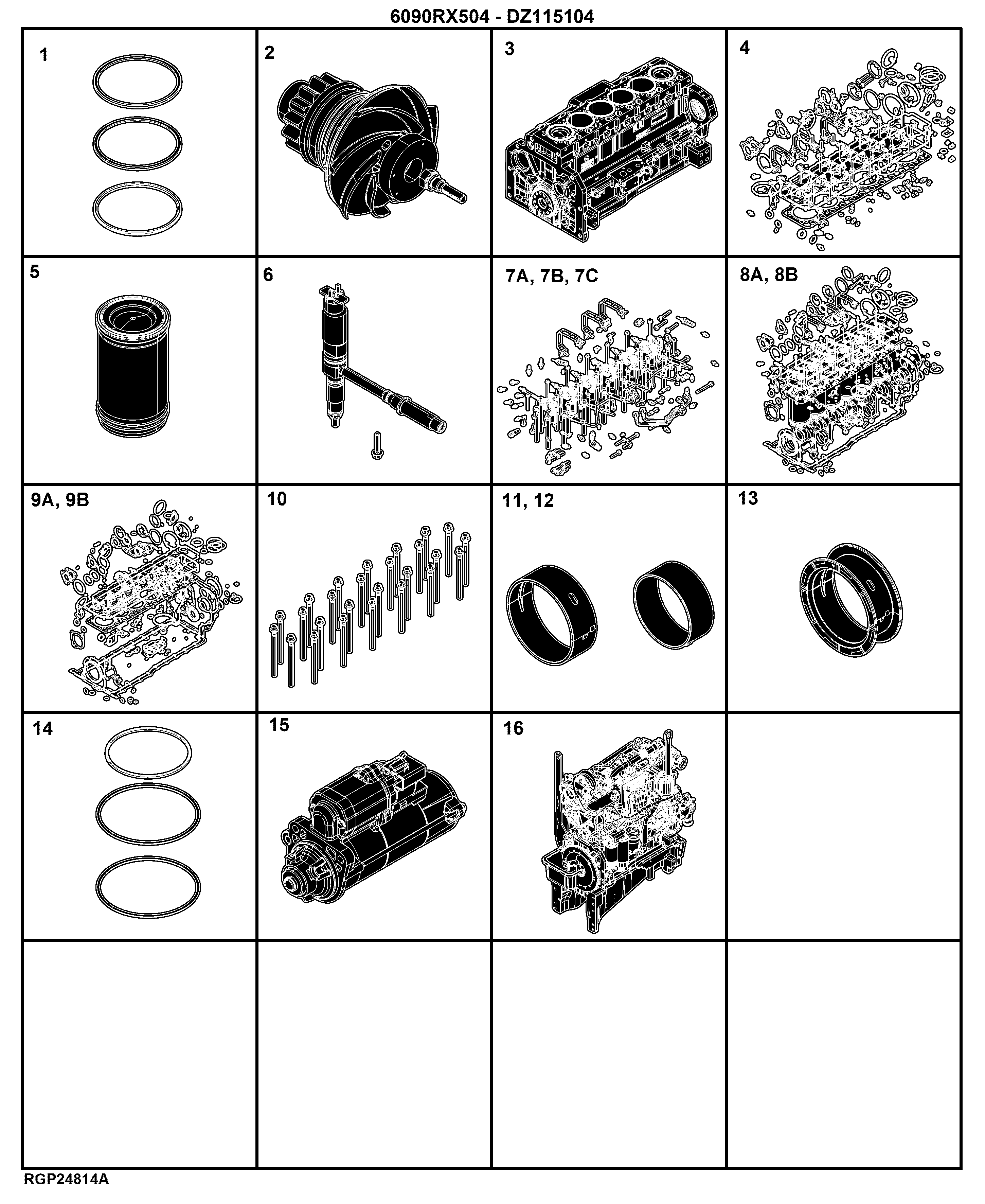 E3 Engine 6090RX504-DZ115104-ETN207982