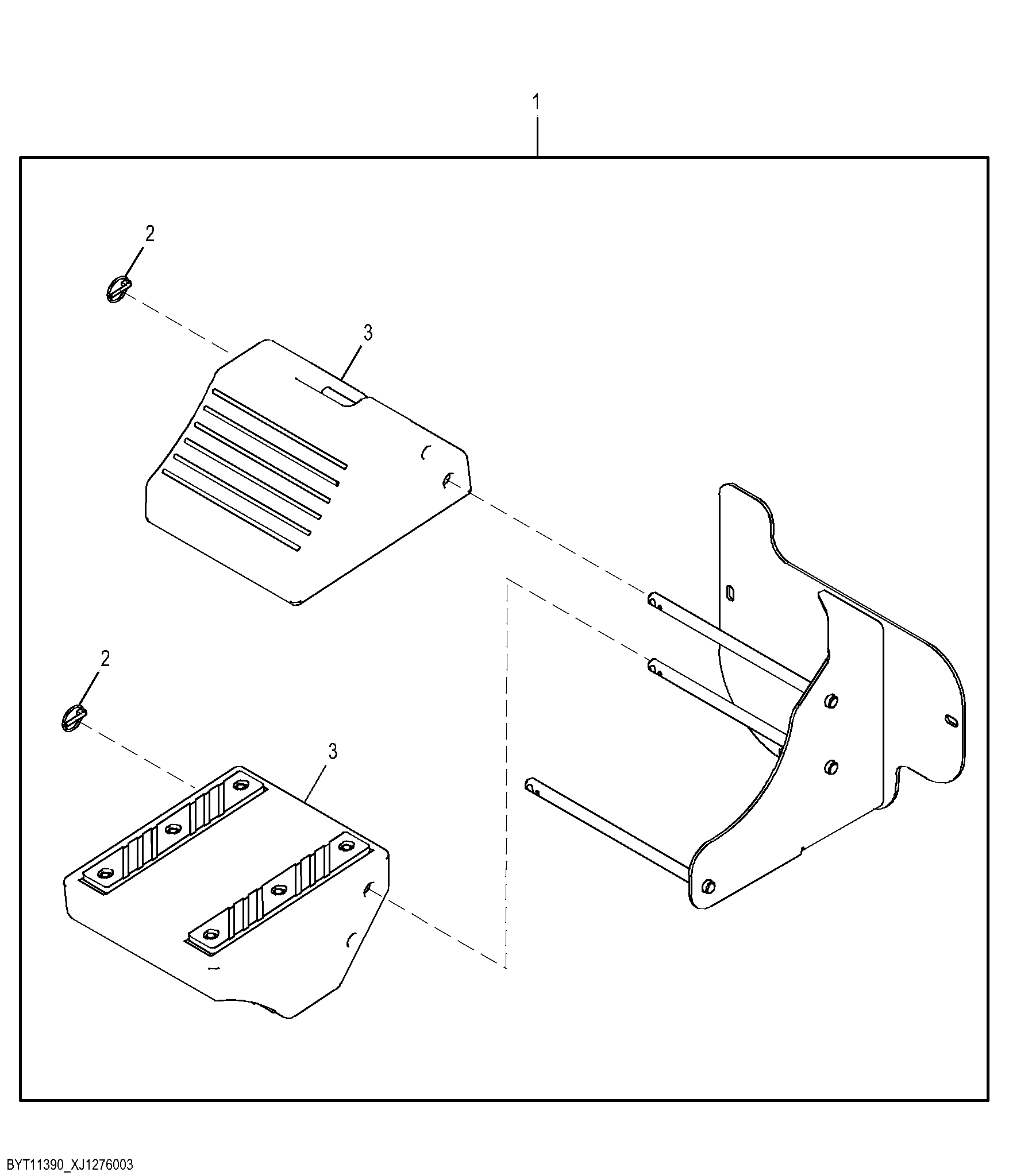 Chock Bracket Field Kit