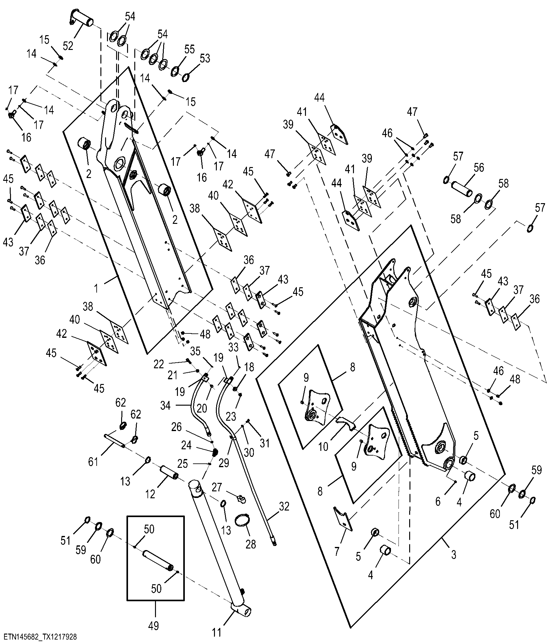 Extendable Arm And Locking Pin, Thumb Ready