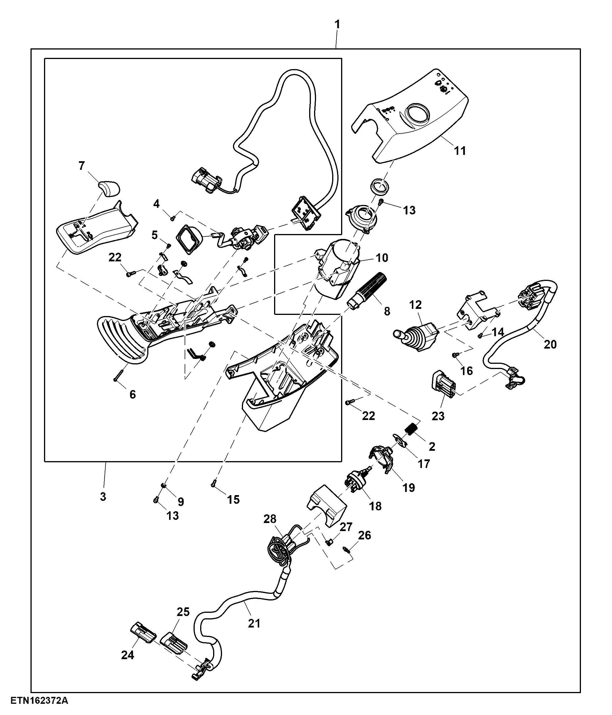 Multi Function Unit, W/ Electrical Reverser Control (967014 - )