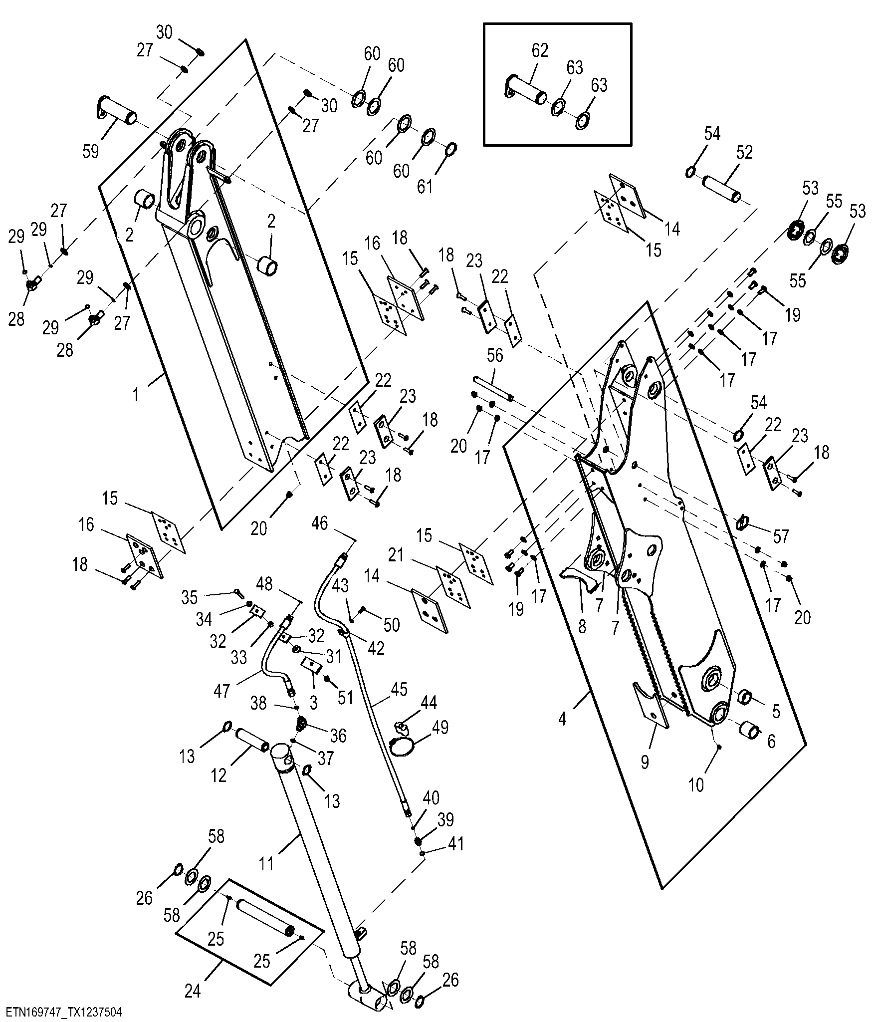 Extendable Arm and Locking Pins, Thumb Ready