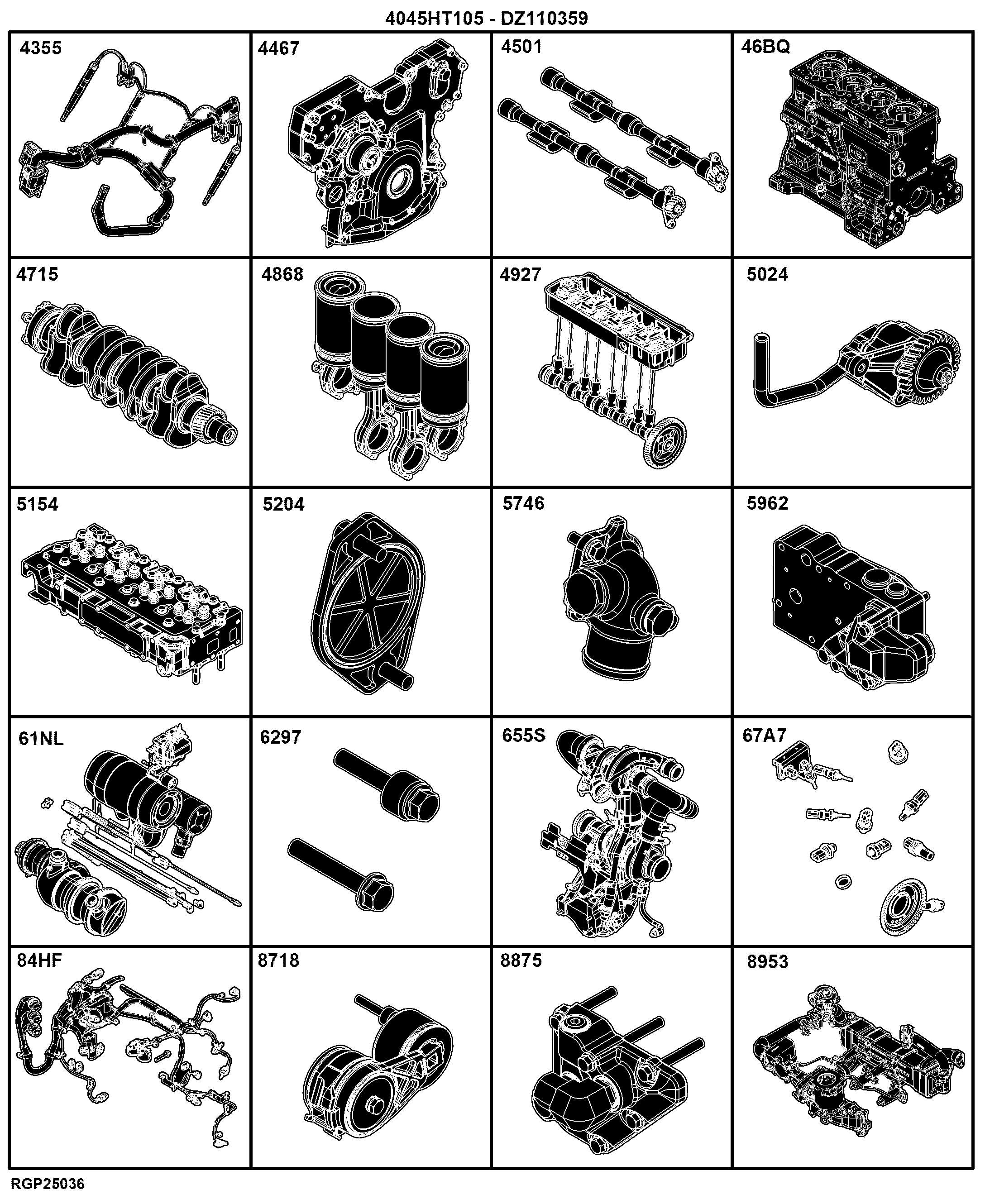 04D Engine 4045HT105-DZ110359