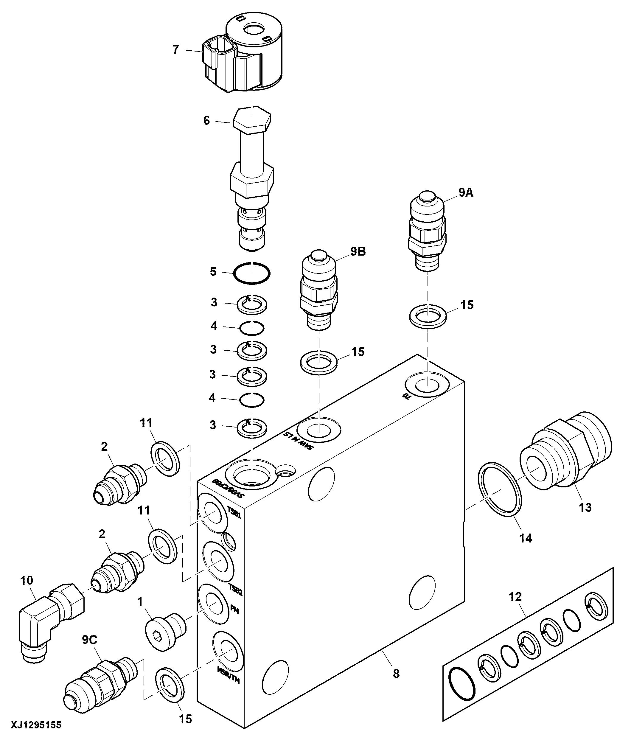 PVG100 End Cap With Top Saw Control, H16 ( - 000566)