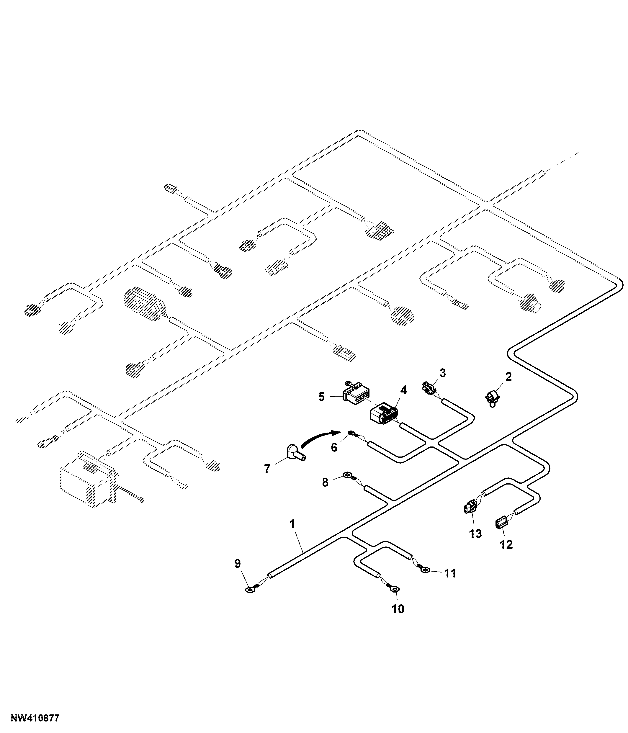 Chassis Wiring Harness, Tier 3, Dry Box (4 of 4)