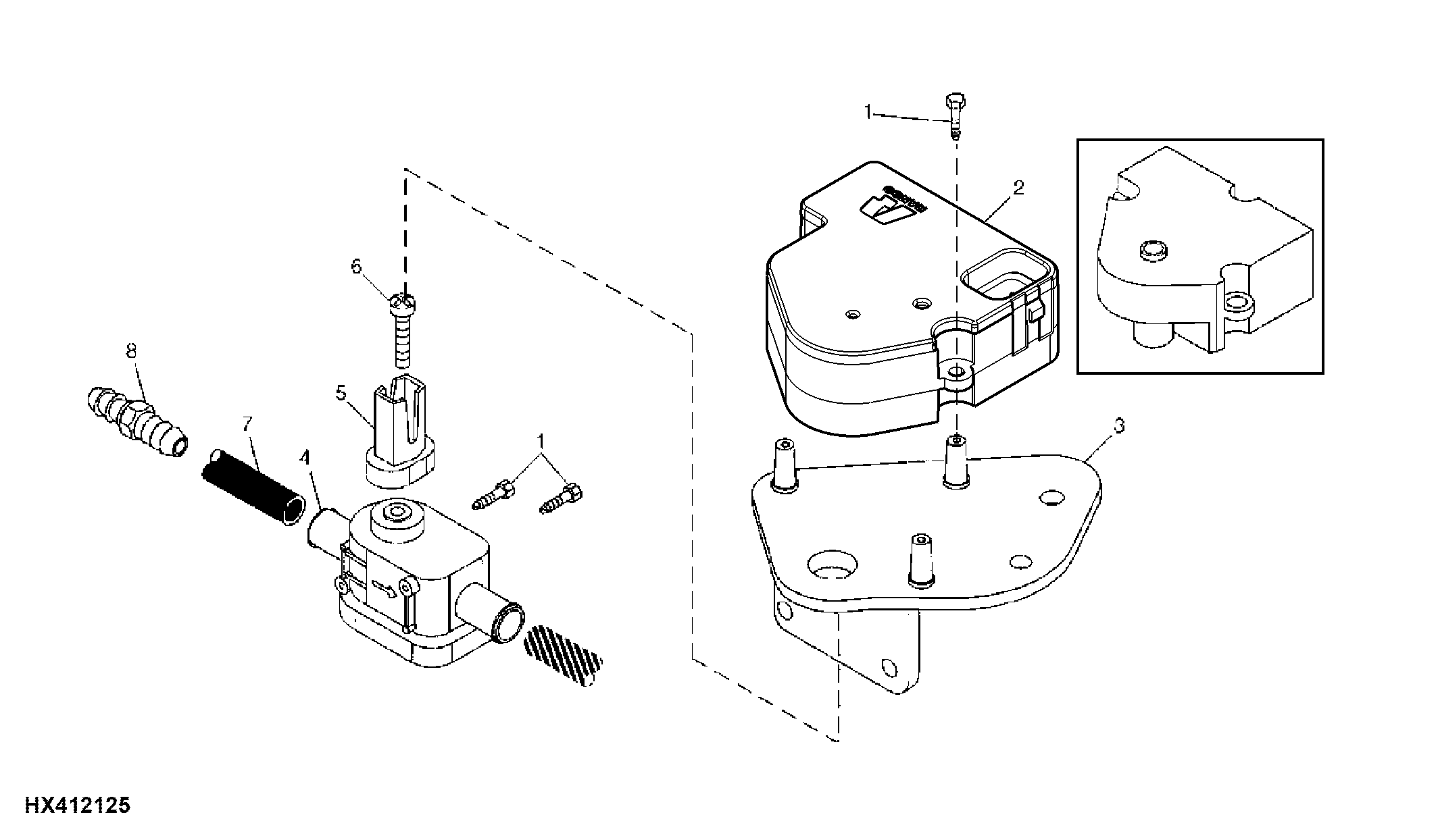 AIR CONDITIONING SYSTEM - WATER VALVE ASSEMBLY