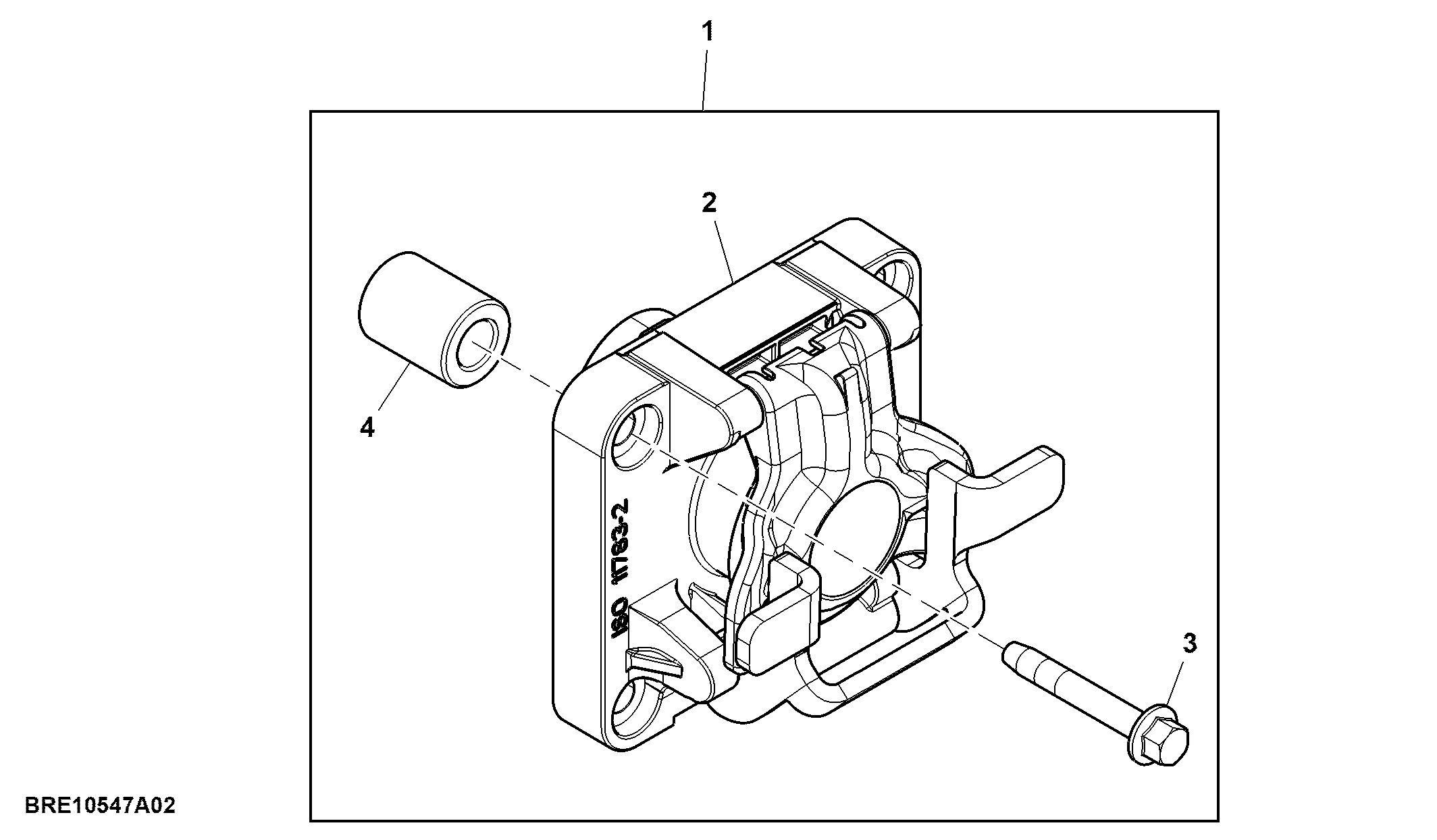 Implement Bus Breakaway Connector, Service Kit