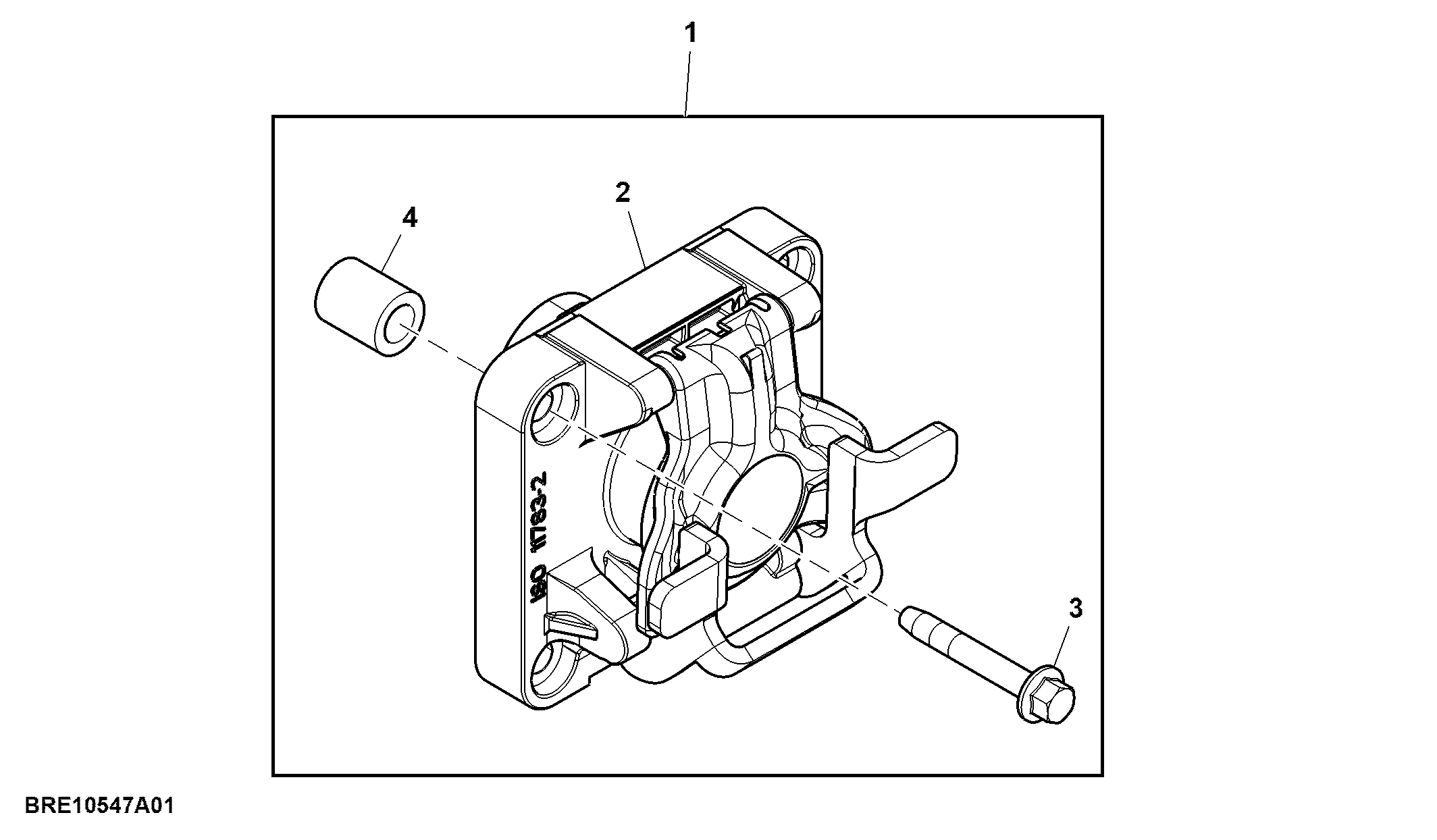 Implement Bus Breakaway Connector, Service Kit