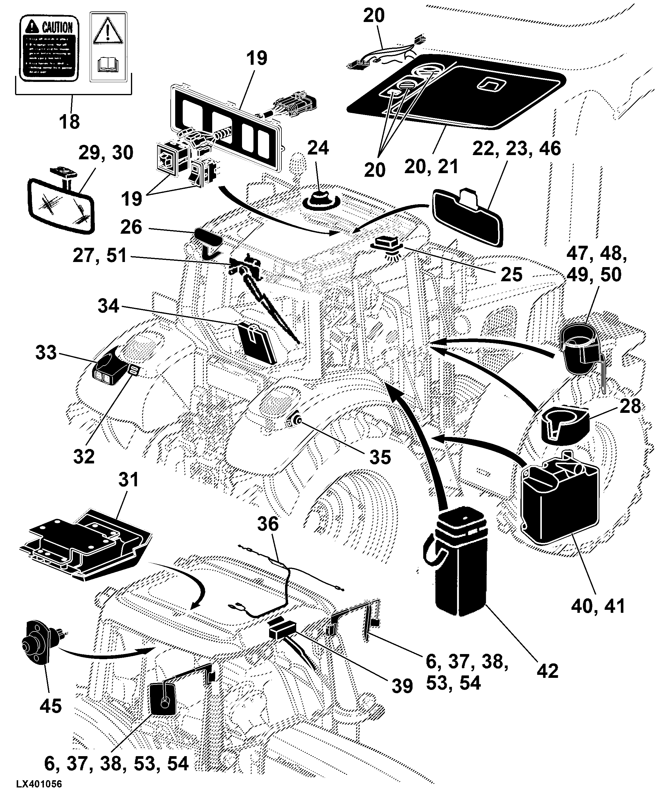 93 Operators Station, Controls And Accessories